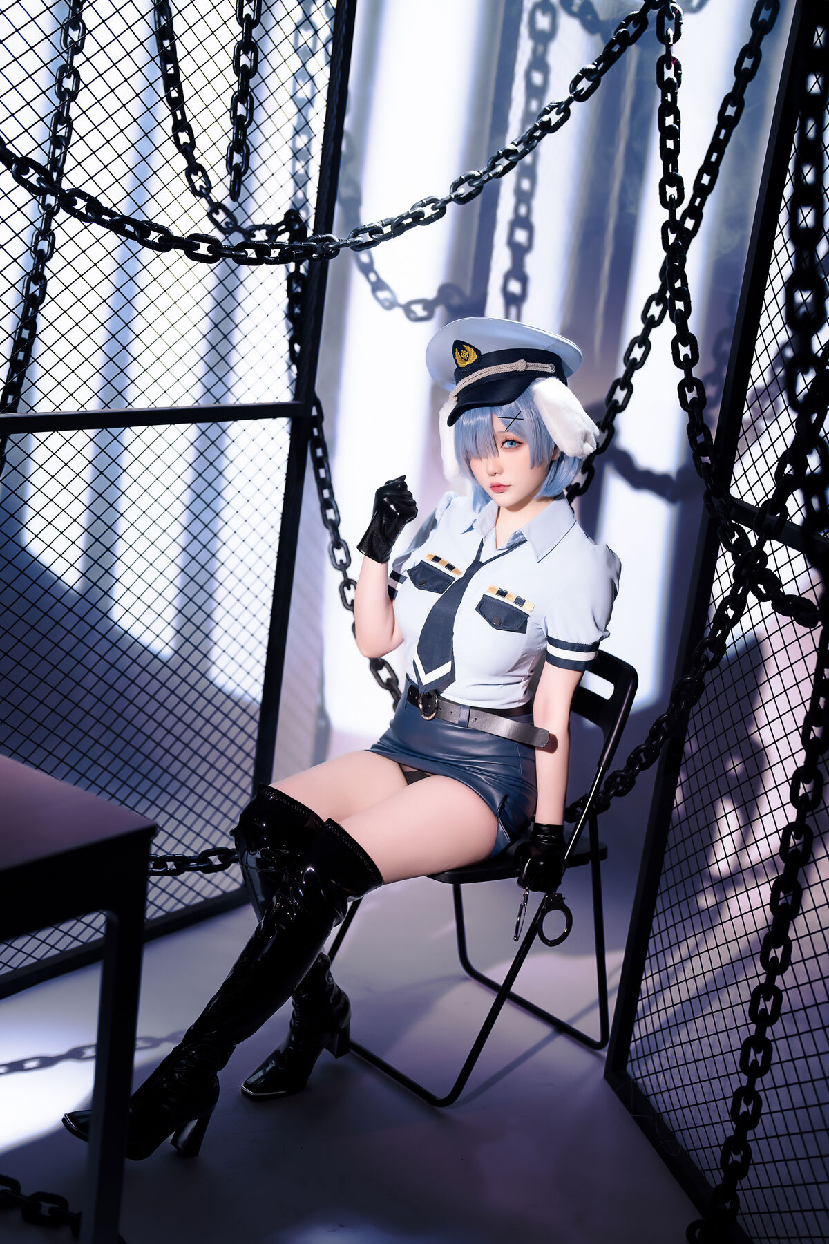 Coser@星之迟迟Hoshilily 2024年02月计划C RE0 蕾姆 狗耳警官 Part1 0014 4464850291.jpg