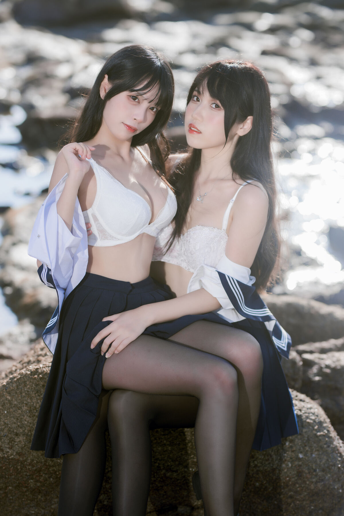 Coser@不呆猫 And 三無人型 水手服百合黑丝 0020 7588016548.jpg