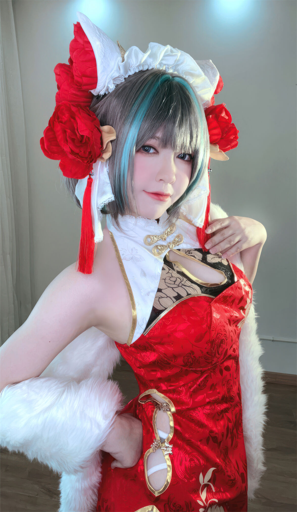 Coser@半半子 柴郡中华娘旗袍 0027 3398633086.jpg