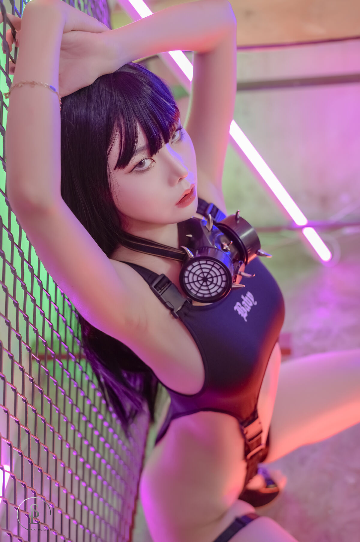 SaintPhotoLife Yuna 유나 Vol 46 Cyber Punk 0002 8137548490.jpg