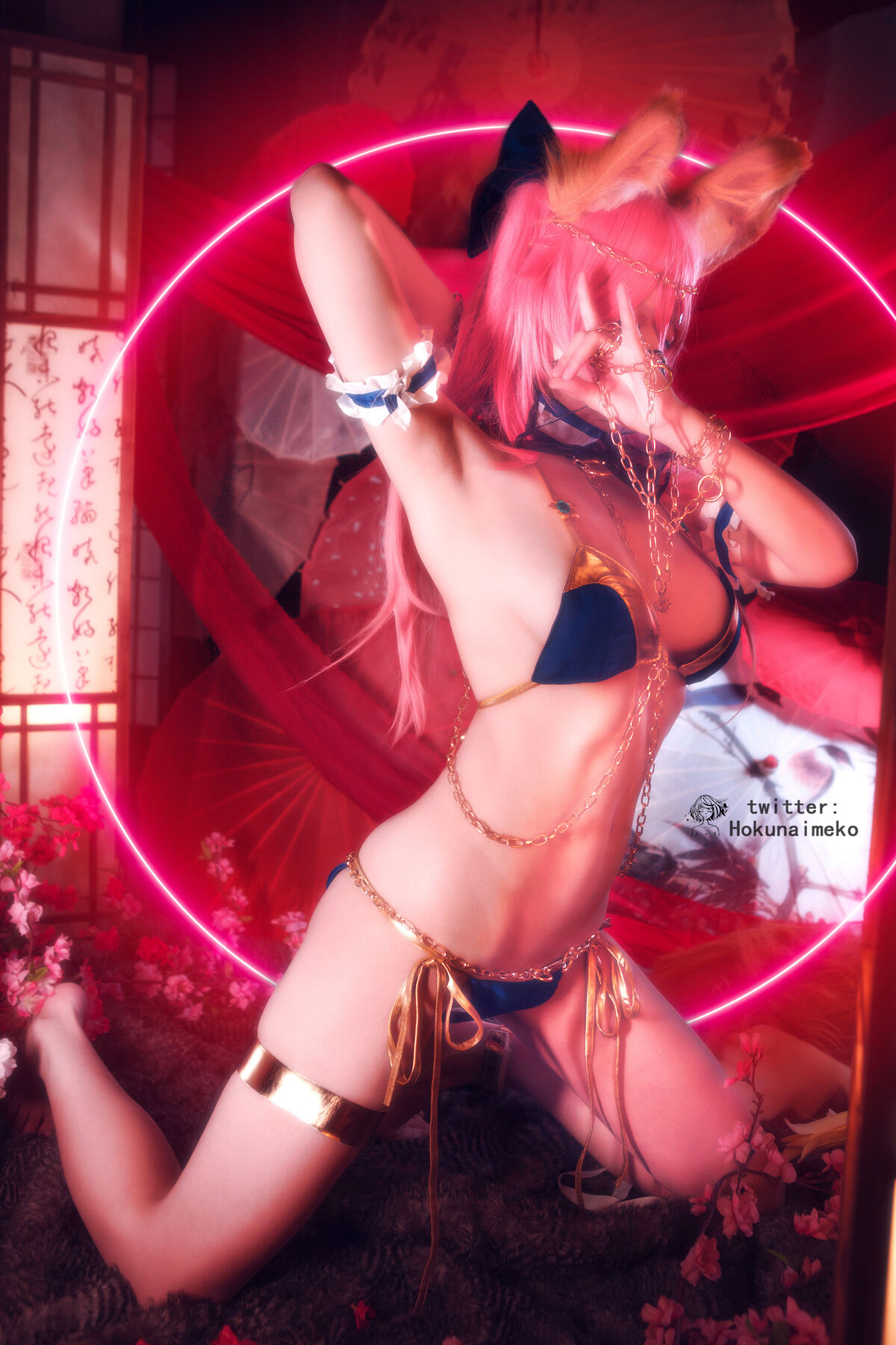 Coser@Hokunaimeko 玉藻前 水着ver 踊り子風 0047 6155576511.jpg