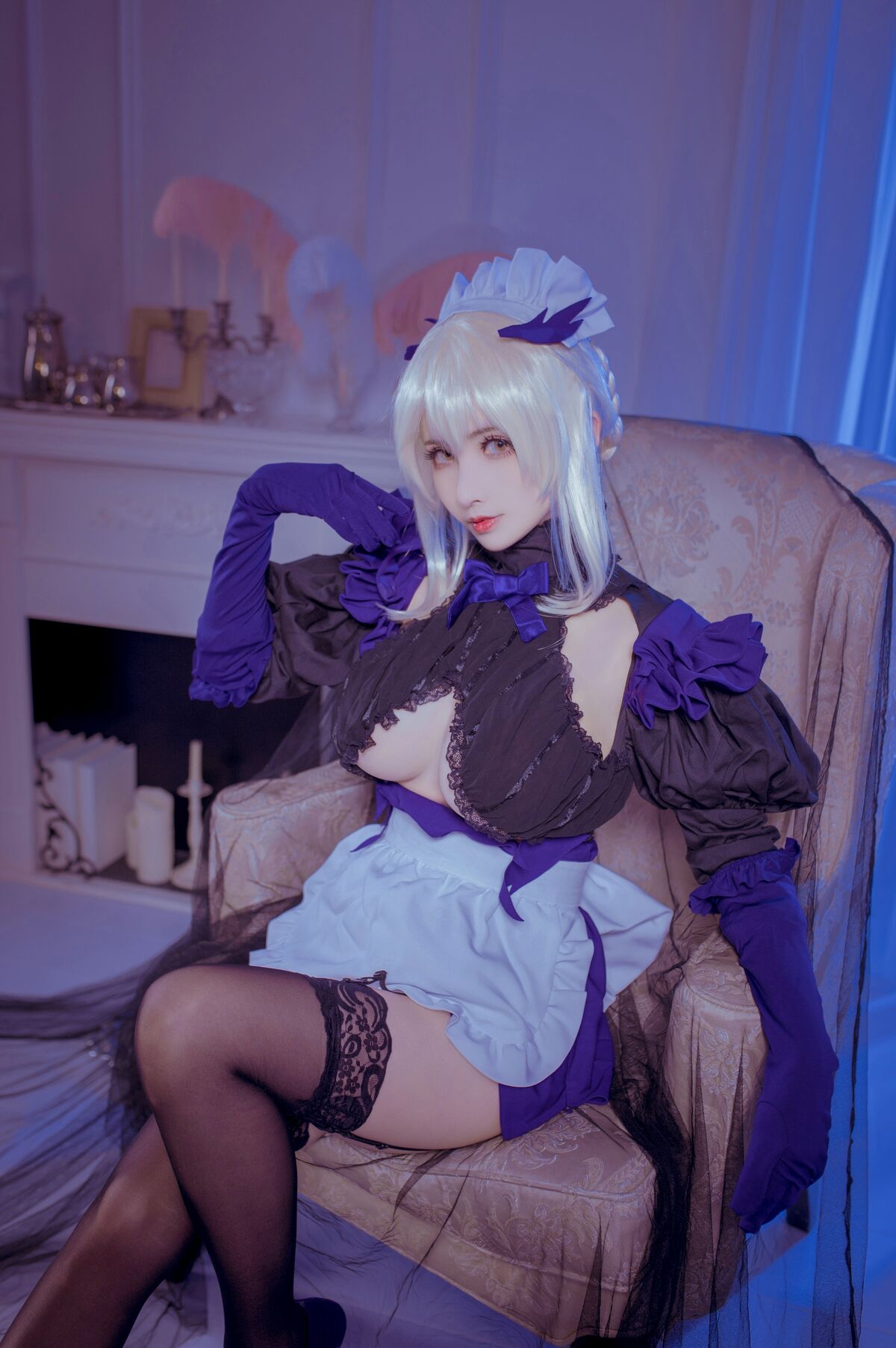 Coser@Rioko凉凉子 Black Gun Stupid Maid 黑枪呆女仆 0003 4055668996.jpg