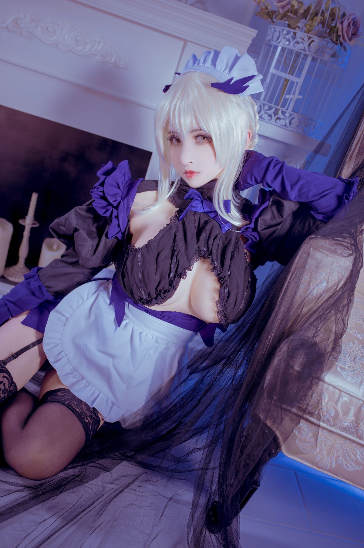 Coser@Rioko凉凉子 Black Gun Stupid Maid 黑枪呆女仆 0024 3306588707.jpg