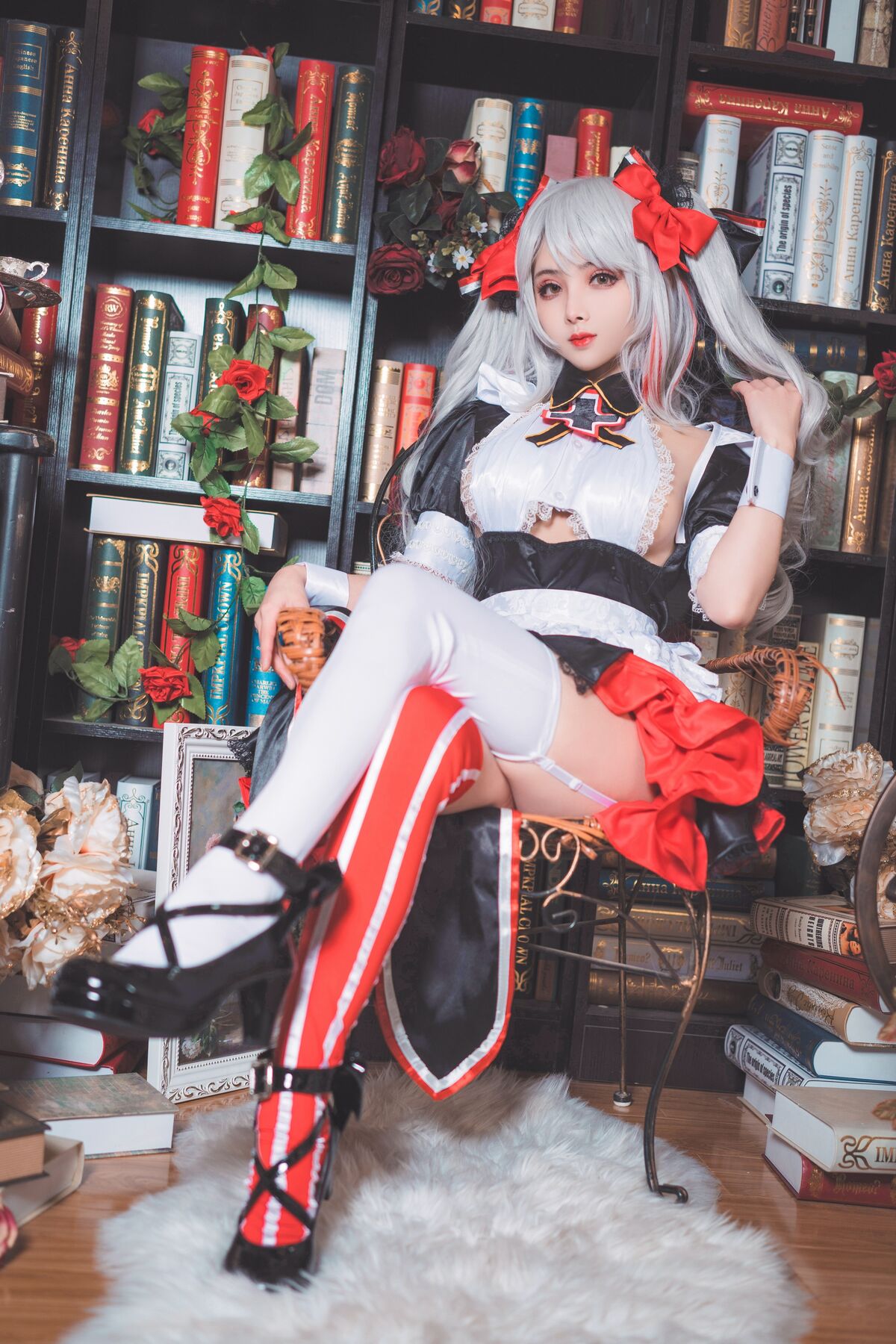 Coser@Rioko凉凉子 Maid Eugen 欧根女仆 0009 7520371883.jpg