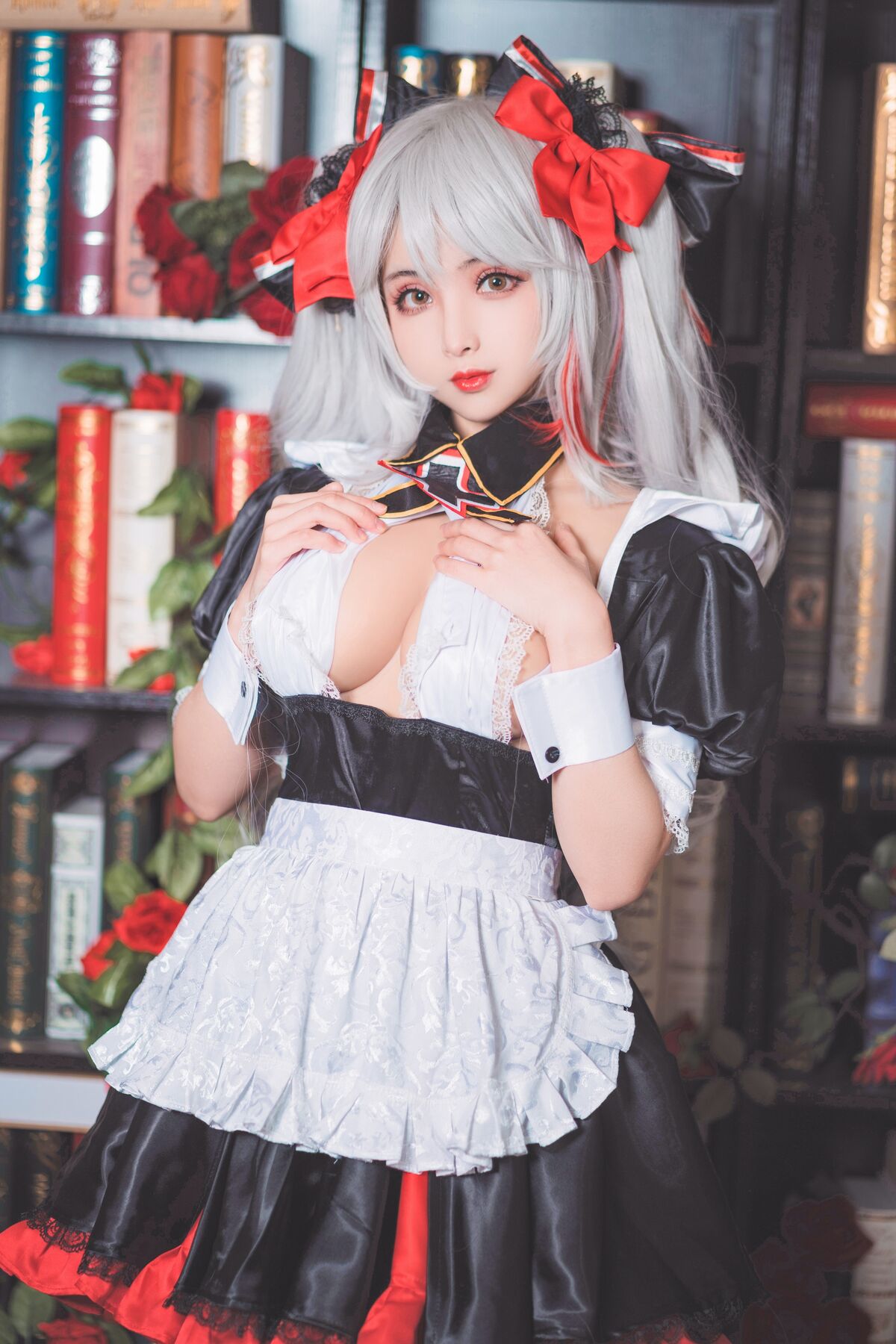 Coser@Rioko凉凉子 Maid Eugen 欧根女仆 0018 1859491028.jpg