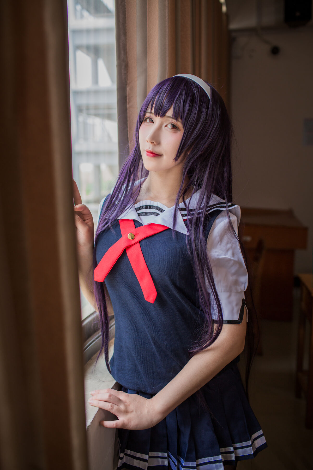 Coser@九曲Jean 霞之丘诗羽夏季校服 0013 3637281143.jpg