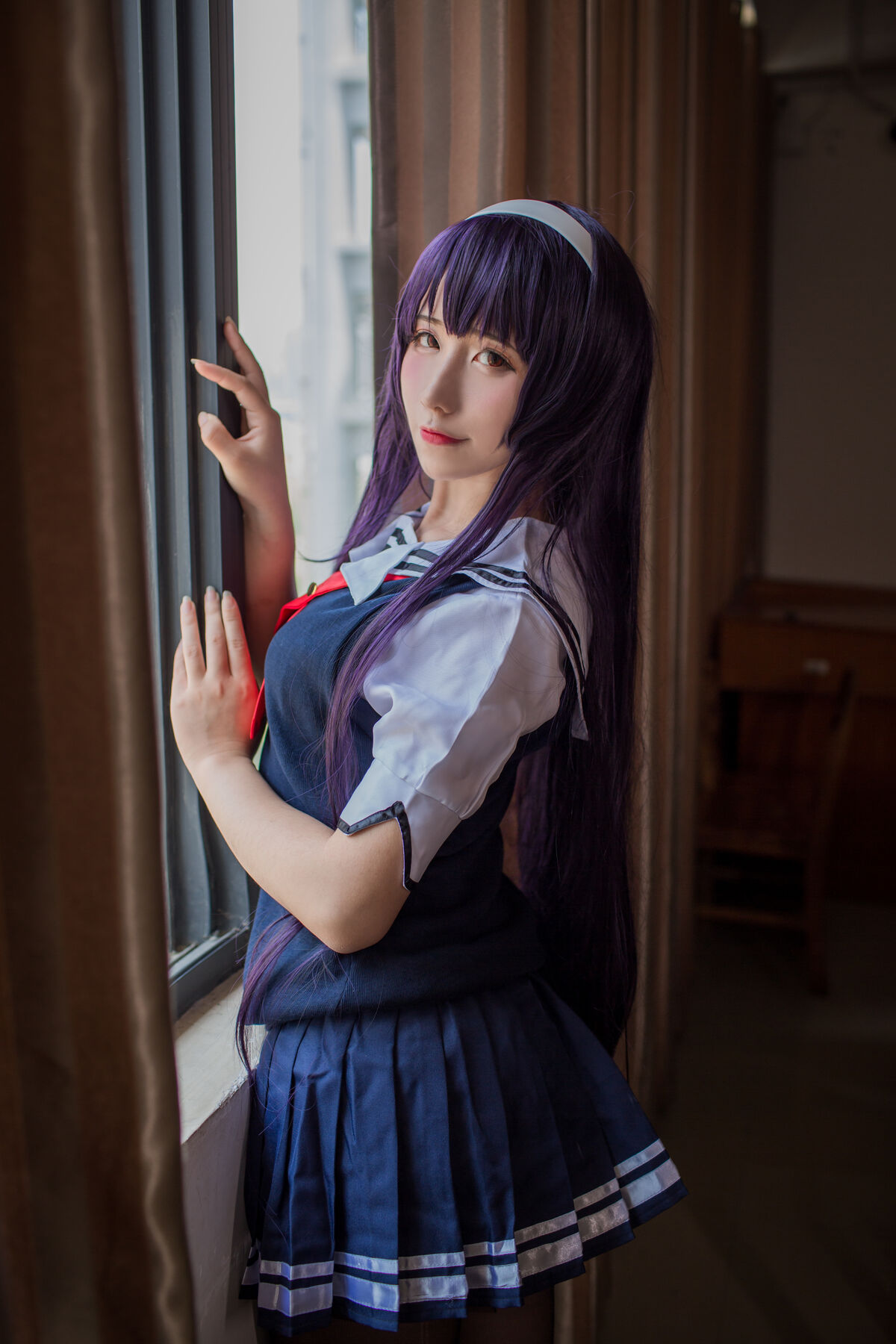 Coser@九曲Jean 霞之丘诗羽夏季校服 0021 6765389946.jpg