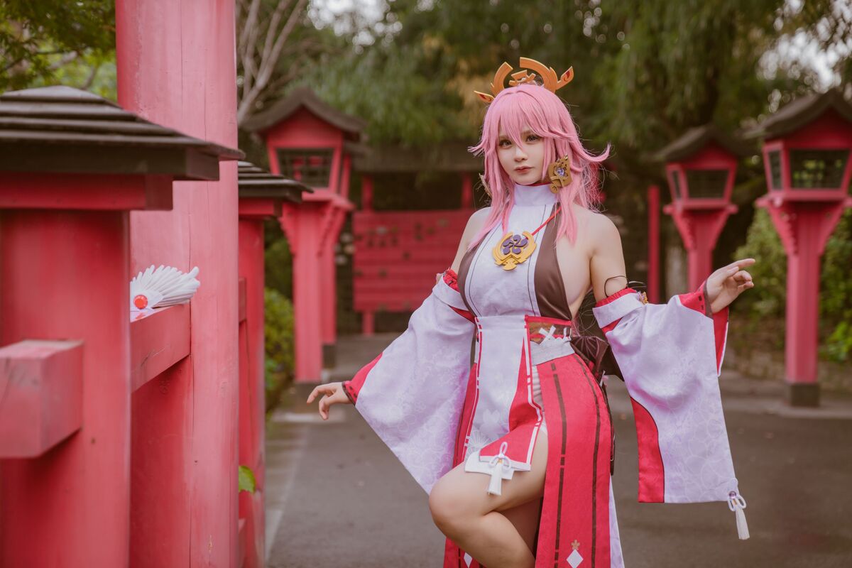 Coser@前羽Rissoft344 八重神子Cosplay集 0003 1959290644.jpg