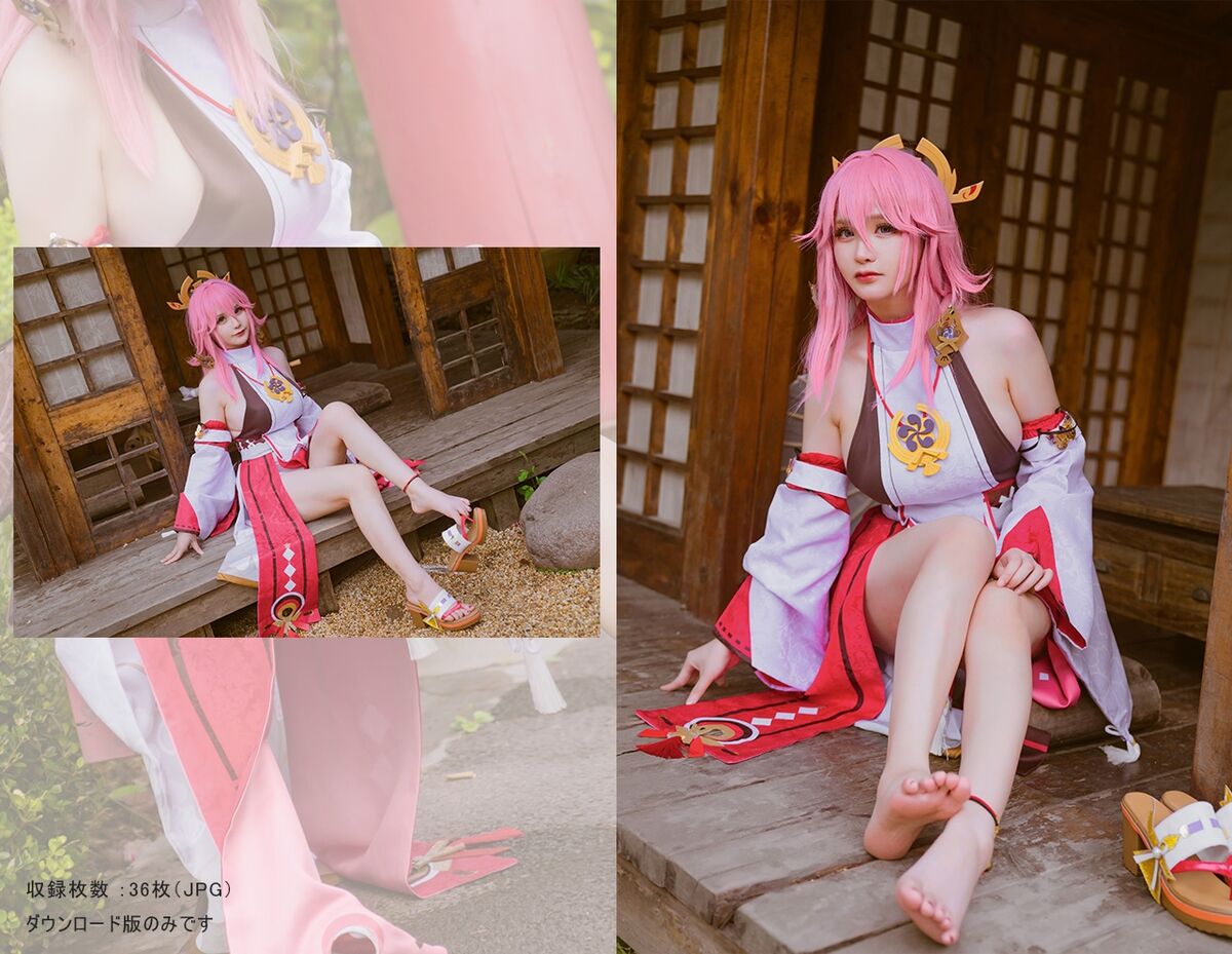 Coser@前羽Rissoft344 八重神子Cosplay集 0036 4048936305.jpg