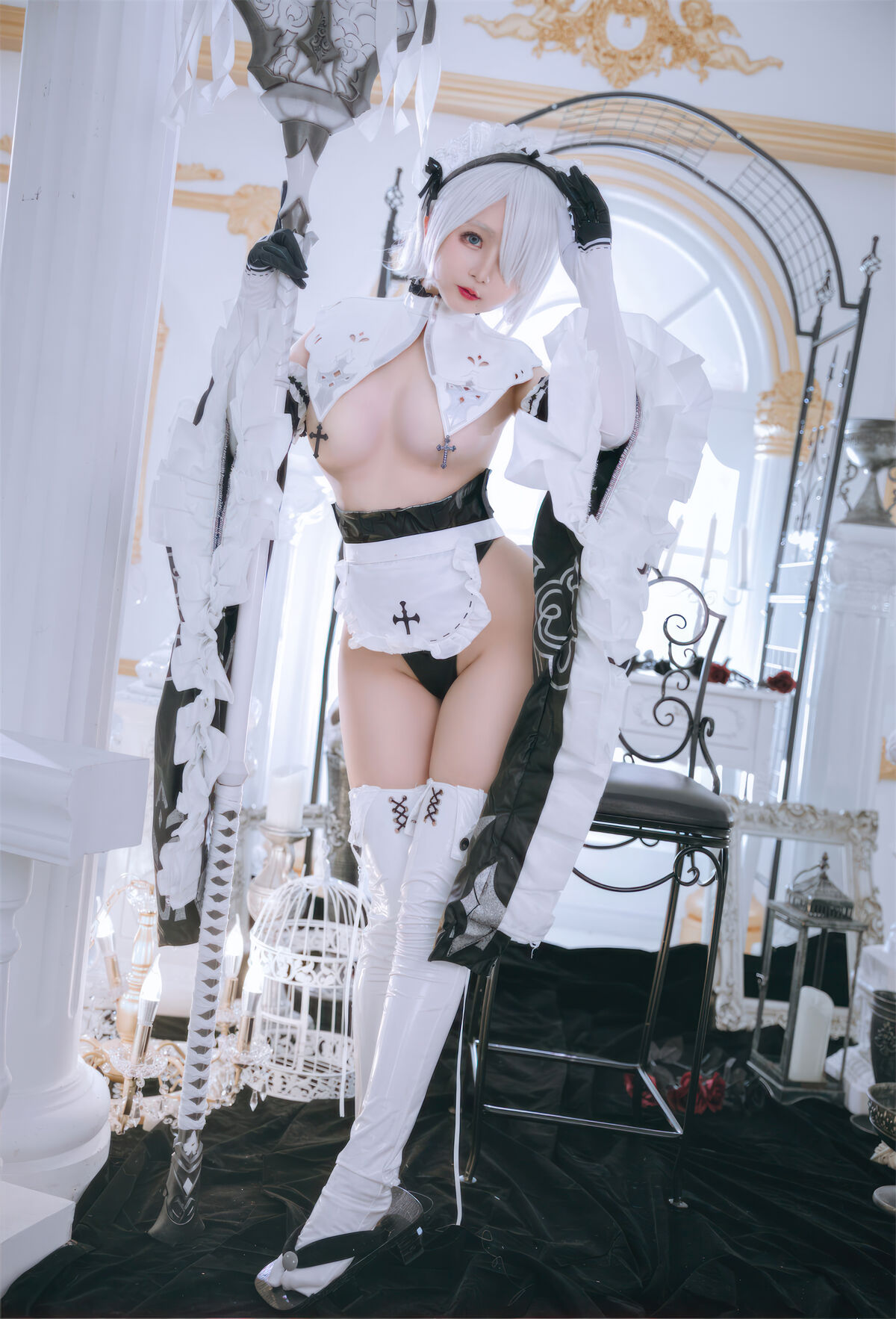 Coser@日奈娇 2B奶盖女仆 0022 9228626328.jpg