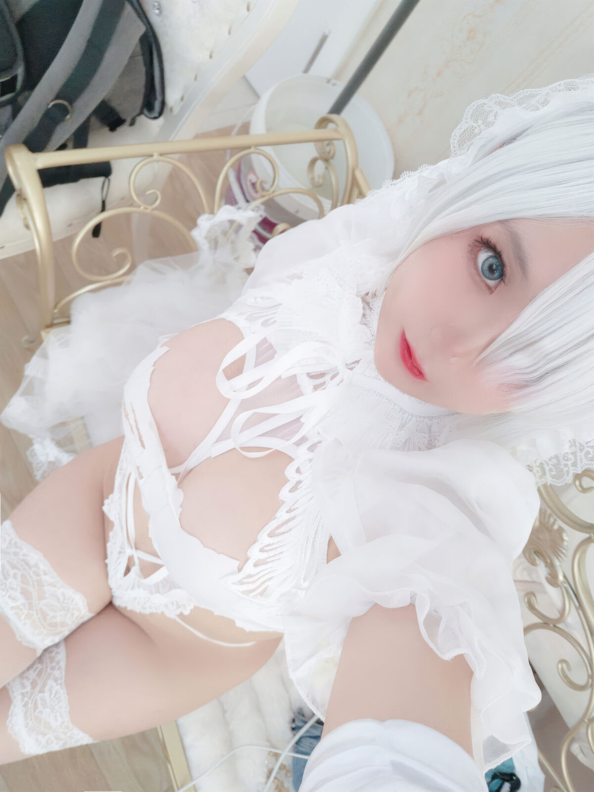 Coser@日奈娇 白色花嫁 0061 8014849806.jpg