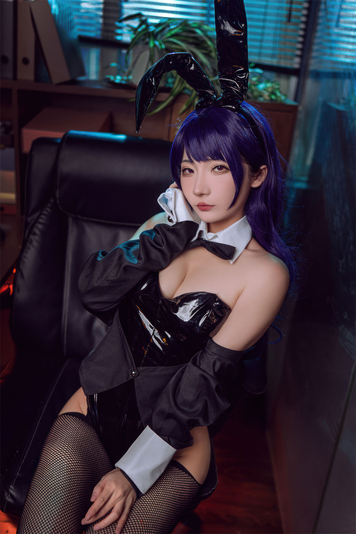 Coser@是三不是世w No.032 喜多川海梦 紫发兔女郎 0013 7935069677.jpg