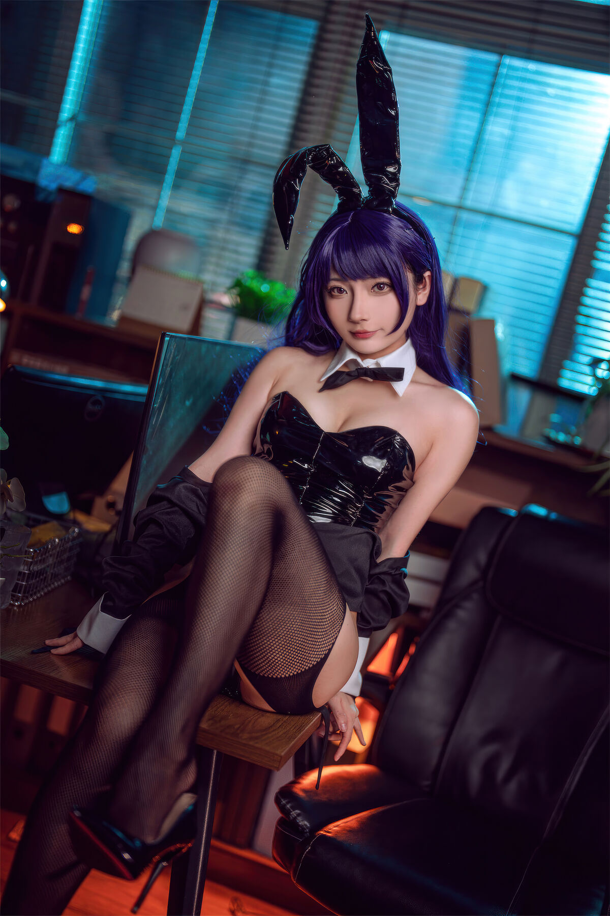 Coser@是三不是世w No.032 喜多川海梦 紫发兔女郎 0031 5739495913.jpg