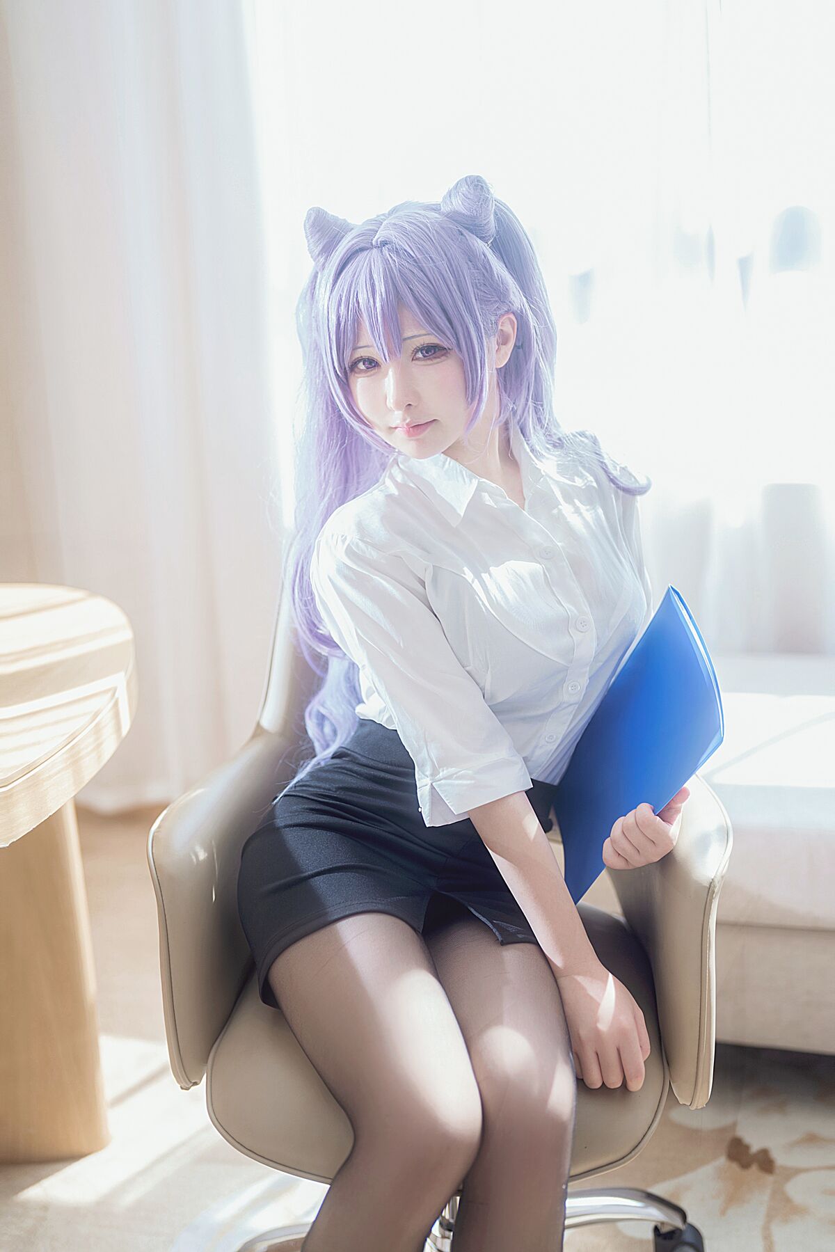 Coser@樱梨梨Eriri 刻晴秘书 0010 7075822678.jpg