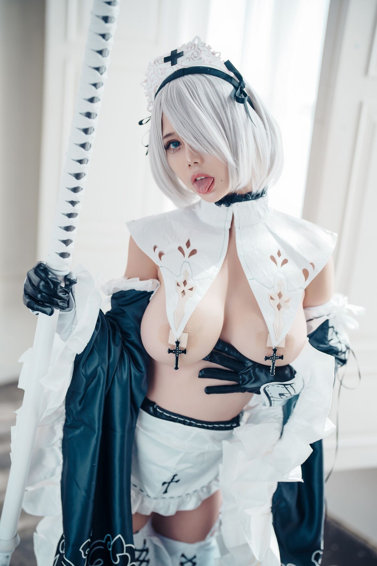 Coser@沖田凜花 Rinka Okita 2B Maid 0007 9536017574.jpg