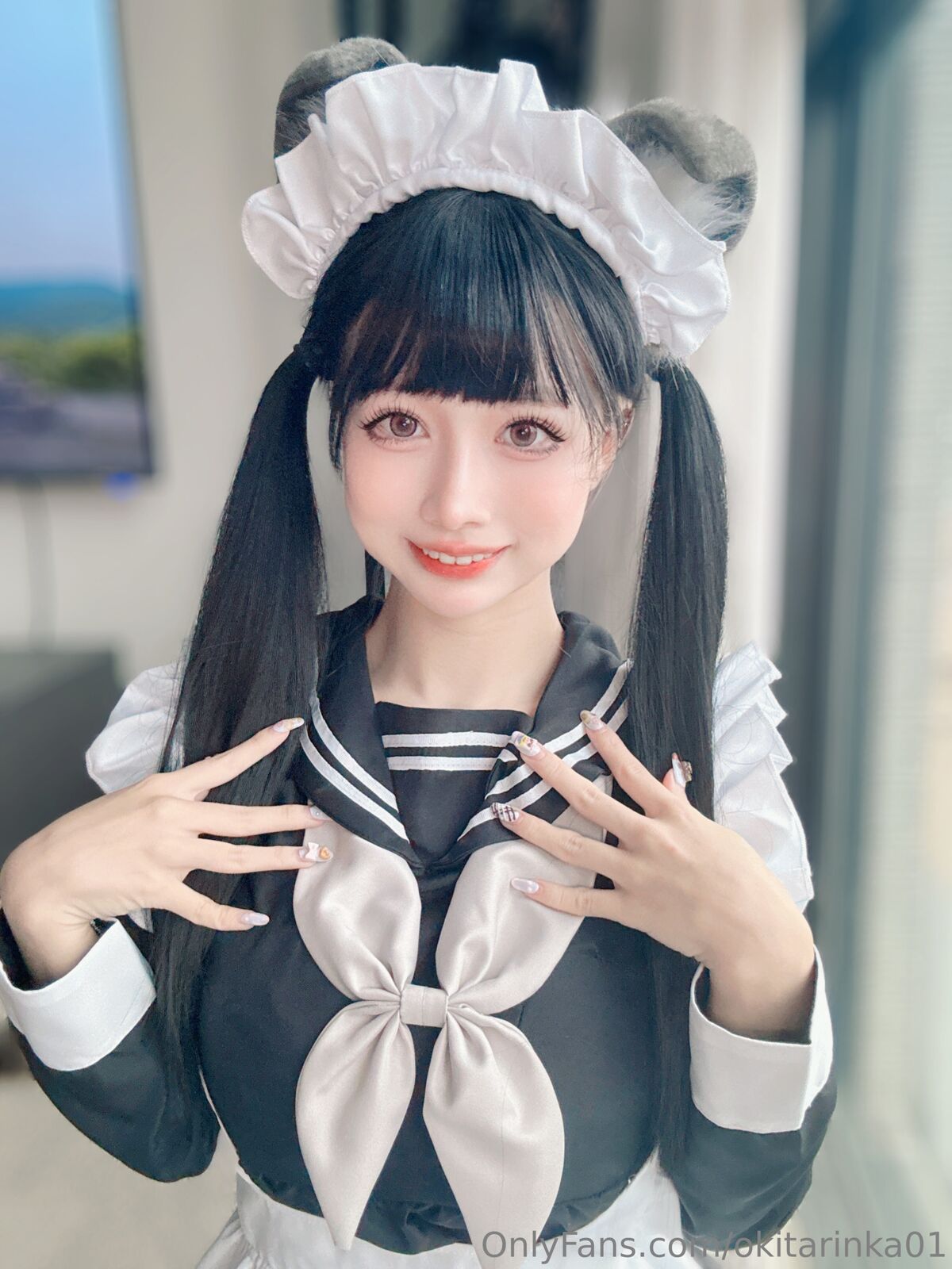 Coser@沖田凜花 Rinka Sailor Suit Maid 0051 4123981245.jpg