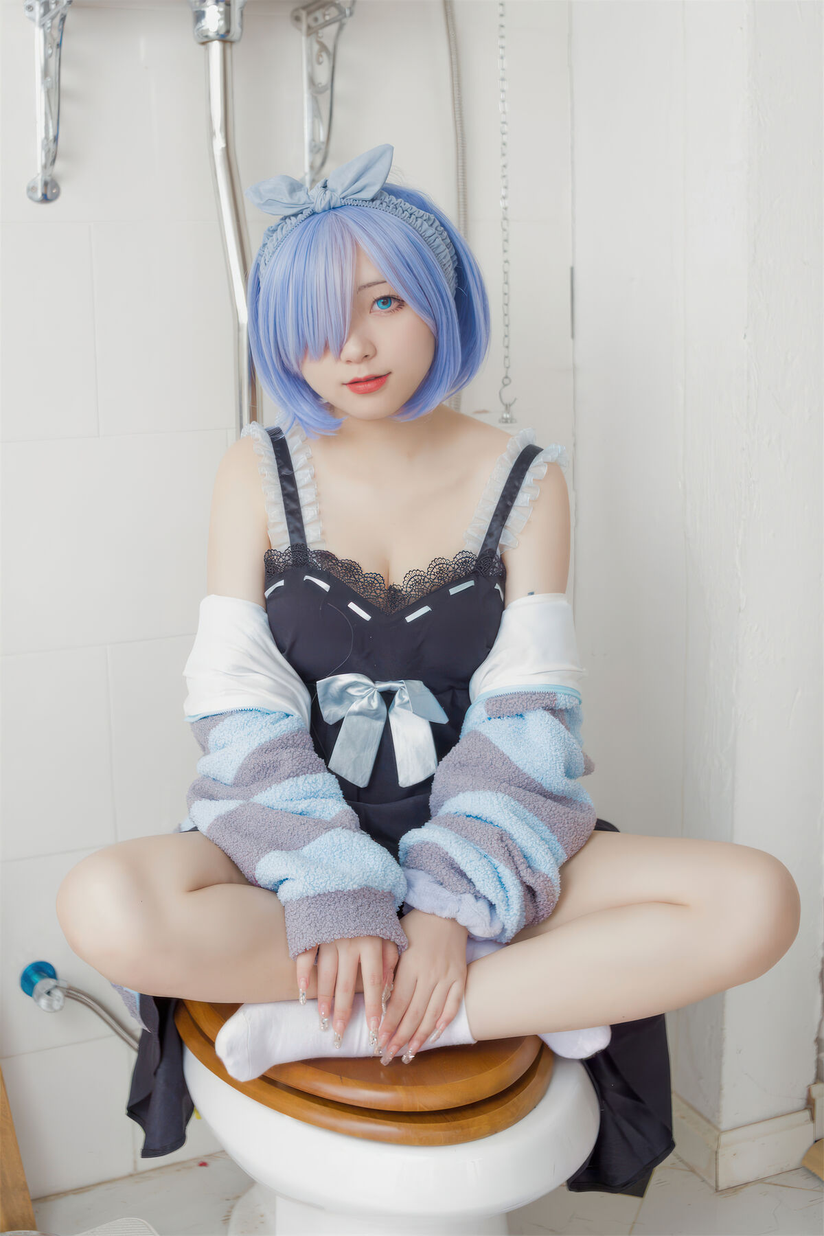 Coser@花铃 蕾姆居家服 0004 9295583095.jpg