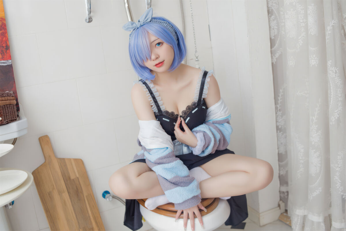 Coser@花铃 蕾姆居家服 0010 9066073657.jpg