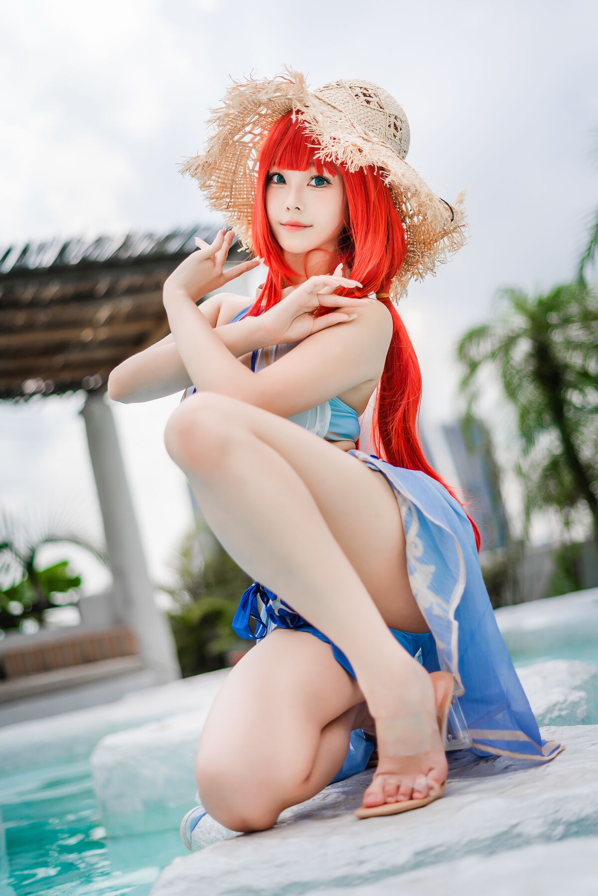 Coser@蜜汁猫裘 原神 妮露泳装 0001 8876509885.jpg