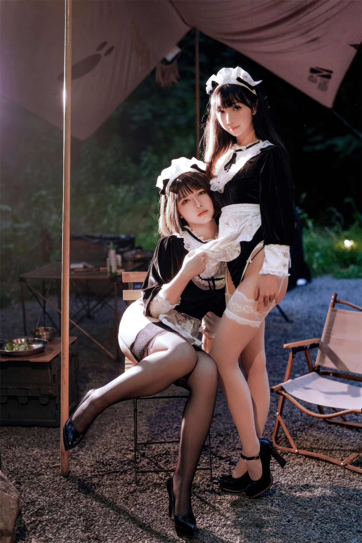 Coser@面饼仙儿 And 半半子 Maid姉妹 0040 3832640907.jpg