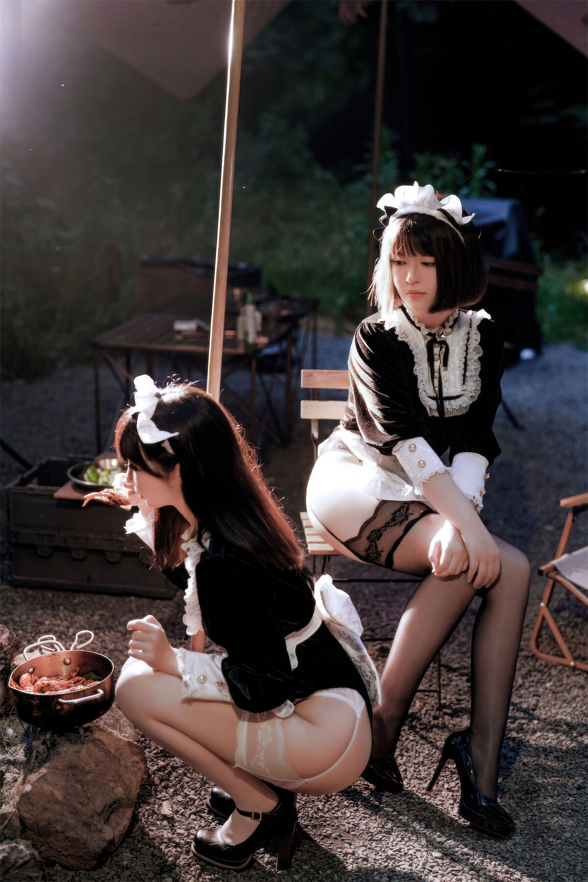 Coser@面饼仙儿 And 半半子 Maid姉妹 0042 6029877611.jpg