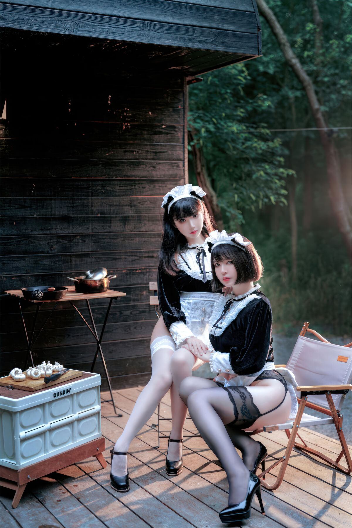 Coser@面饼仙儿 No.136 And 半半子 Maid姉妹 0034 4542356056.jpg