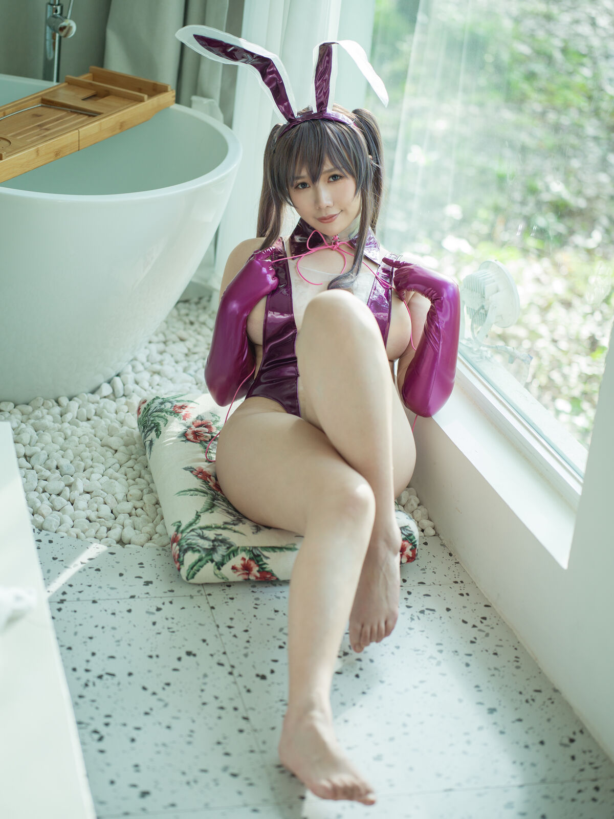 Coser@麻花麻花酱 紫色透明泳装 0003 6728155663.jpg