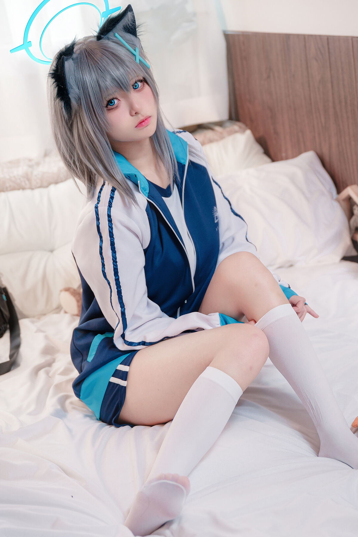 Coser@九柒喵 – 体操服白子