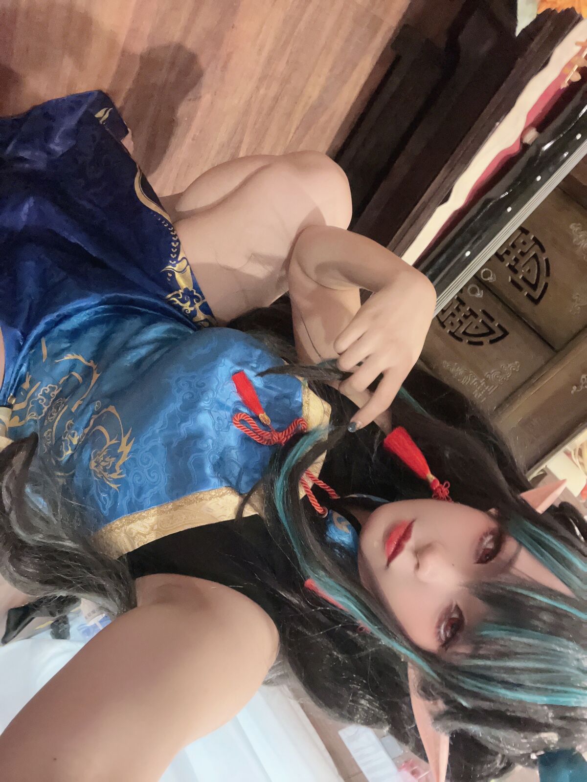 Coser@小和甜酒 橙风千雅 年夕旗袍双人御守 Part3 0031 7584031929.jpg