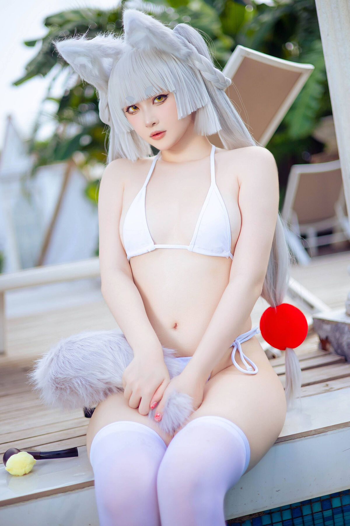 Coser@屿鱼 Patreon 朝凪泳装