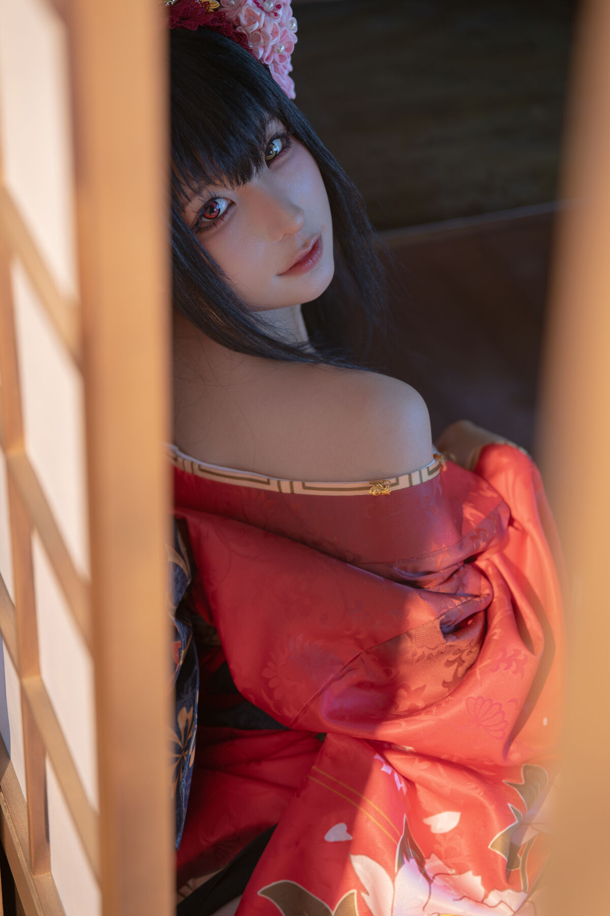 Coser@蠢沫沫 狂三和服cos Part2 0012 9325093364.jpg