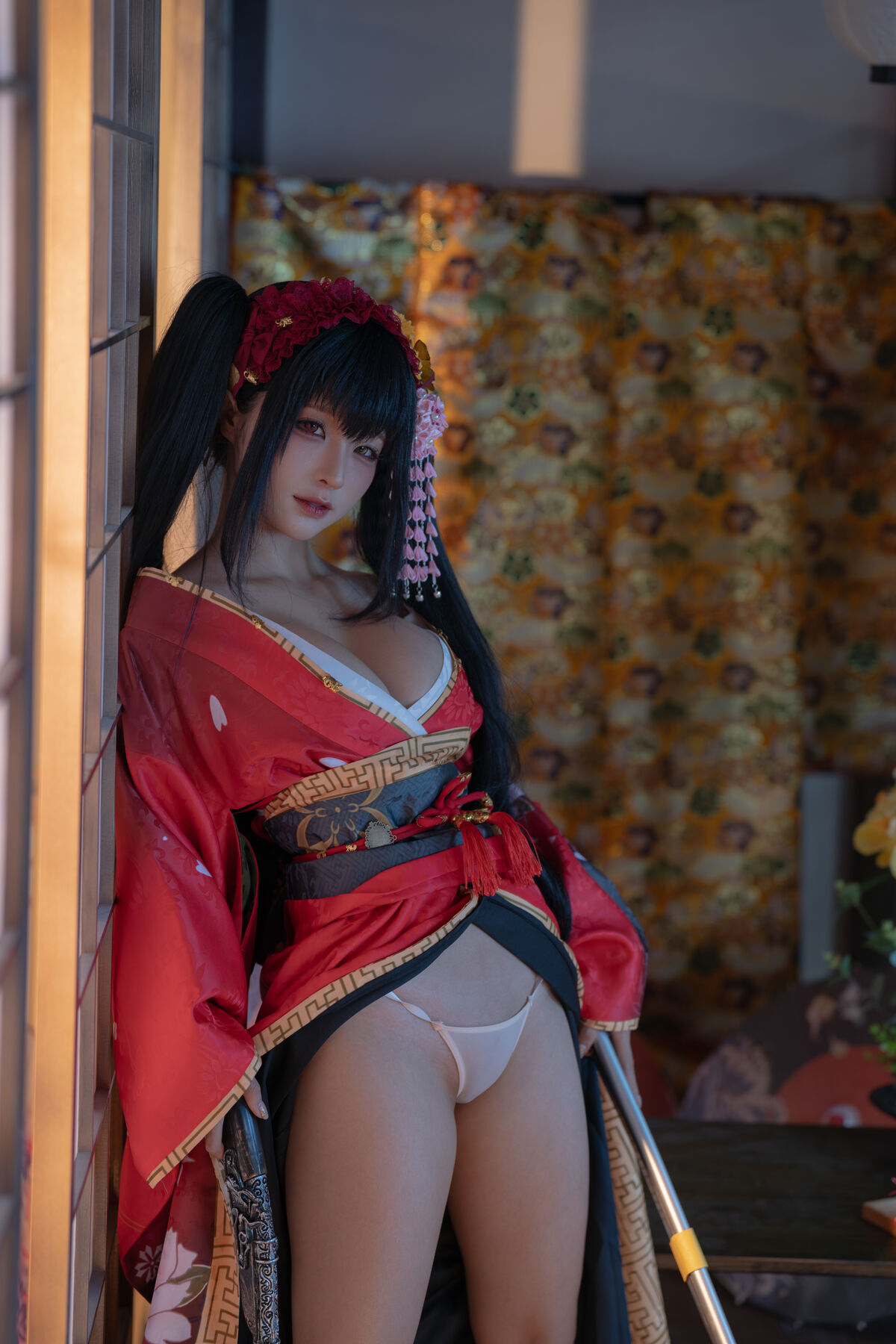 Coser@蠢沫沫 狂三和服cos Part3 0016 3501367122.jpg