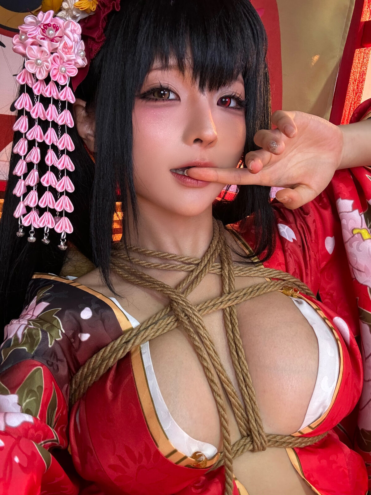 Coser@蠢沫沫 狂三和服cos Part4 0040 8851887570.jpg