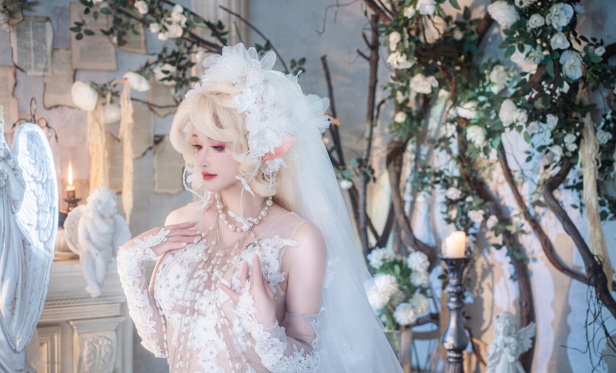 Coser@鹿八岁 NO 48 妖精の花嫁 0015 3853874363.jpg