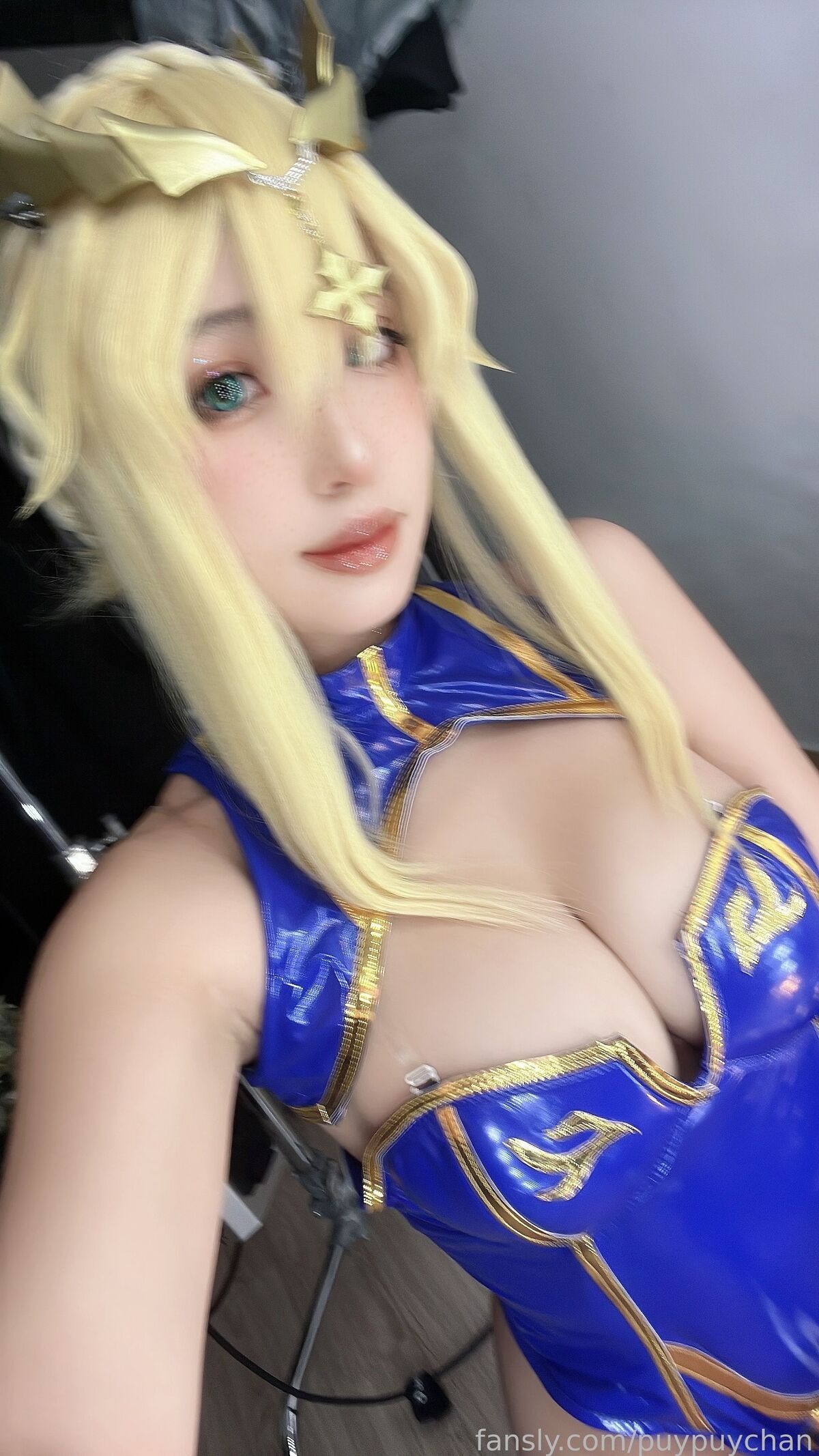 Coser@Puypuychan プィプィ Puypuychan cosplay Artoria Lancer FateGrand Order Part2 0011 4576466123.jpg