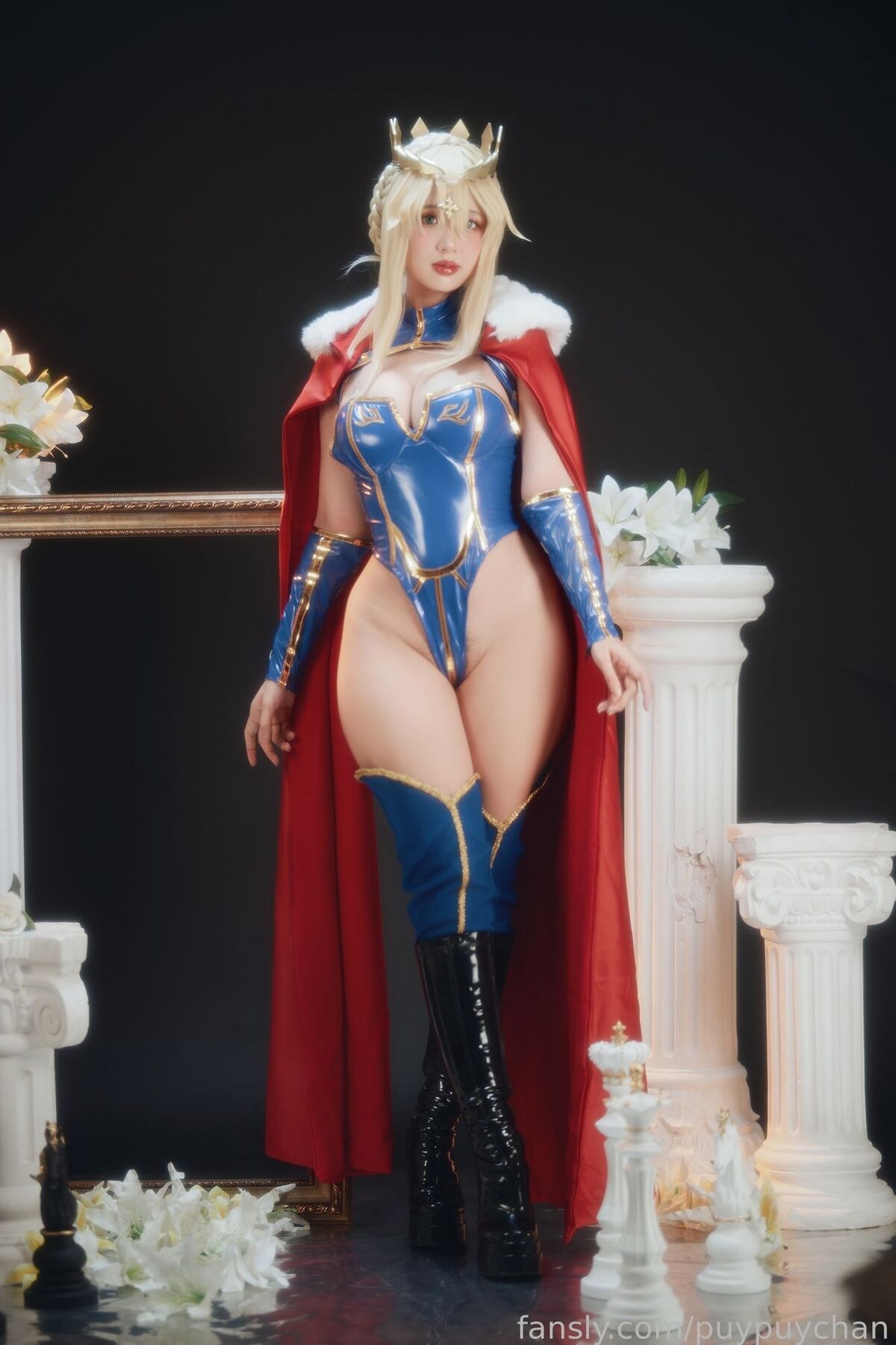 Coser@Puypuychan プィプィ Puypuychan cosplay Artoria Lancer FateGrand Order Part2 0058 5342647462.jpg