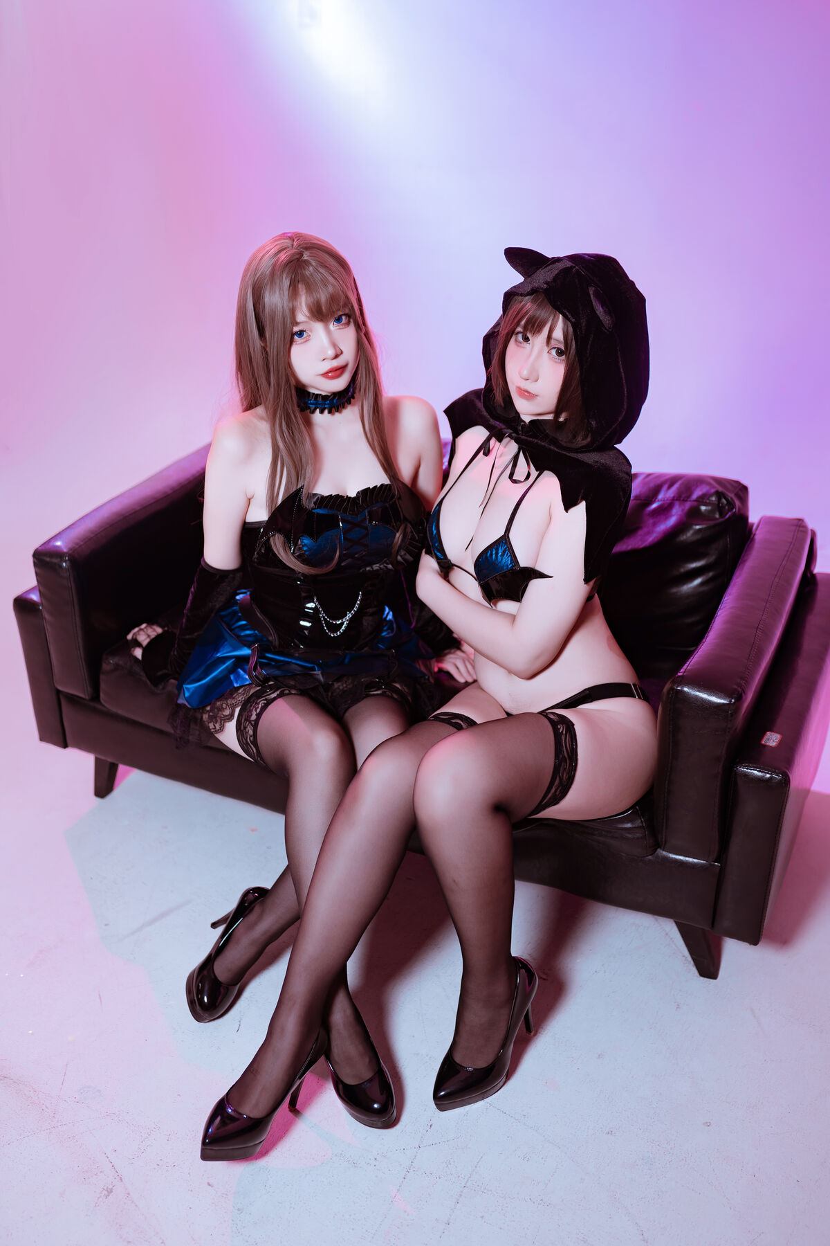 Coser@九曲Jean And 二佐Nisa 万圣节双人私房小猫 0011 6365870758.jpg