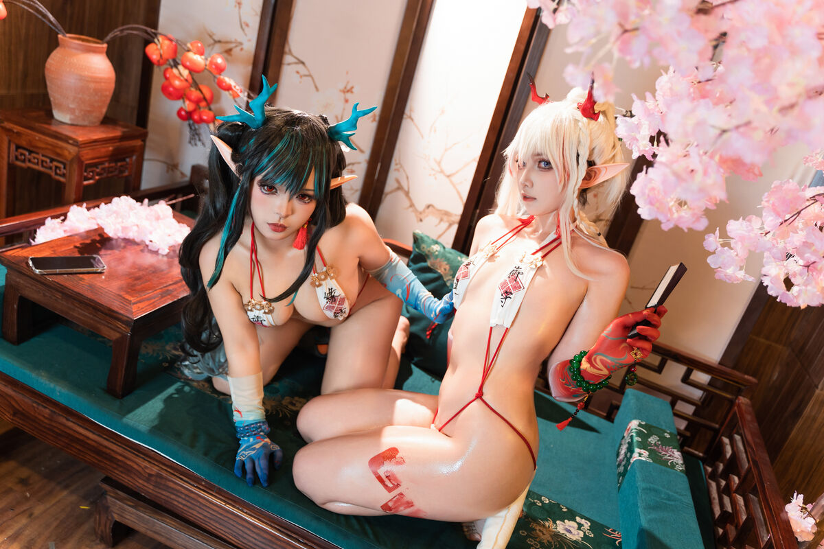 Coser@小和甜酒 And 橙风千雅 明日方舟年夕旗袍双人御守 Part1 0011 2198554267.jpg