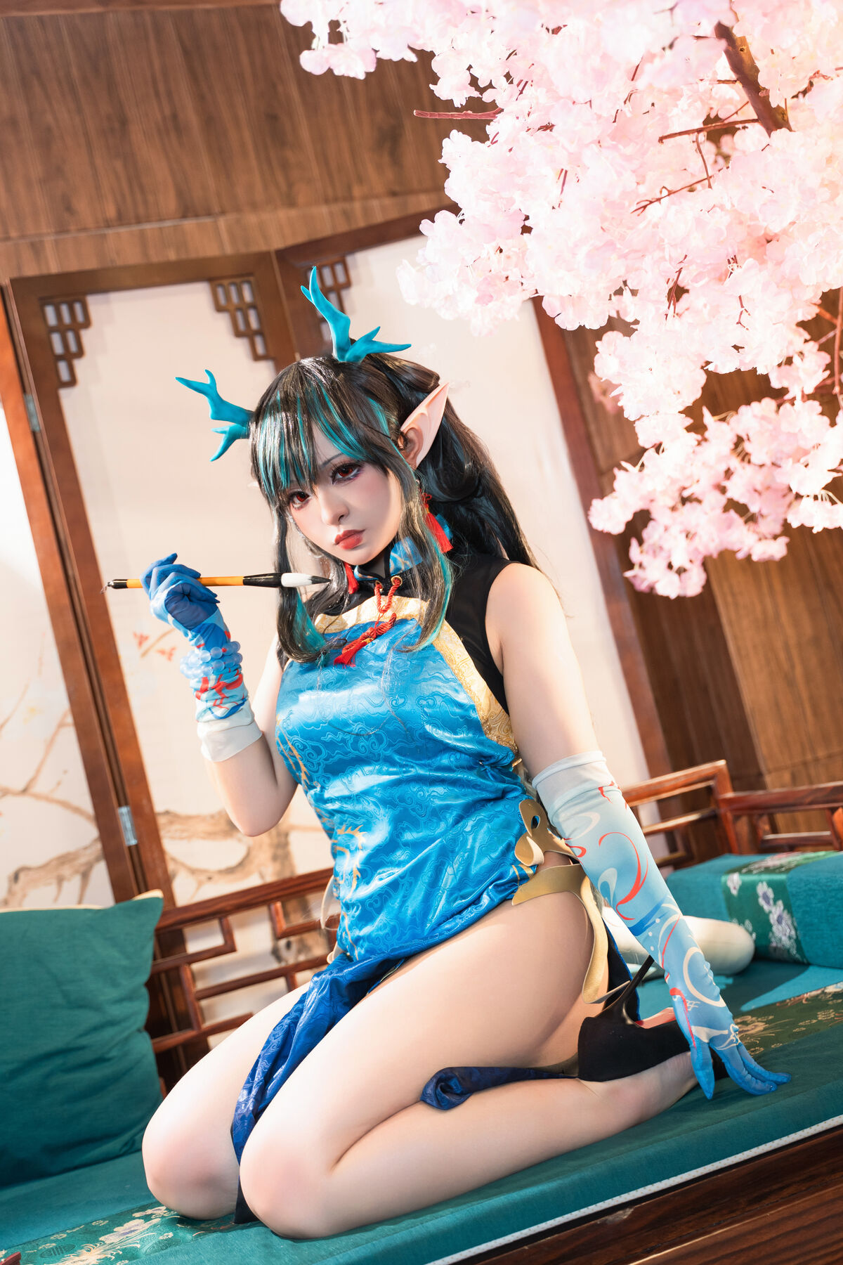 Coser@小和甜酒 And 橙风千雅 明日方舟年夕旗袍双人御守 Part2 0036 2513959071.jpg