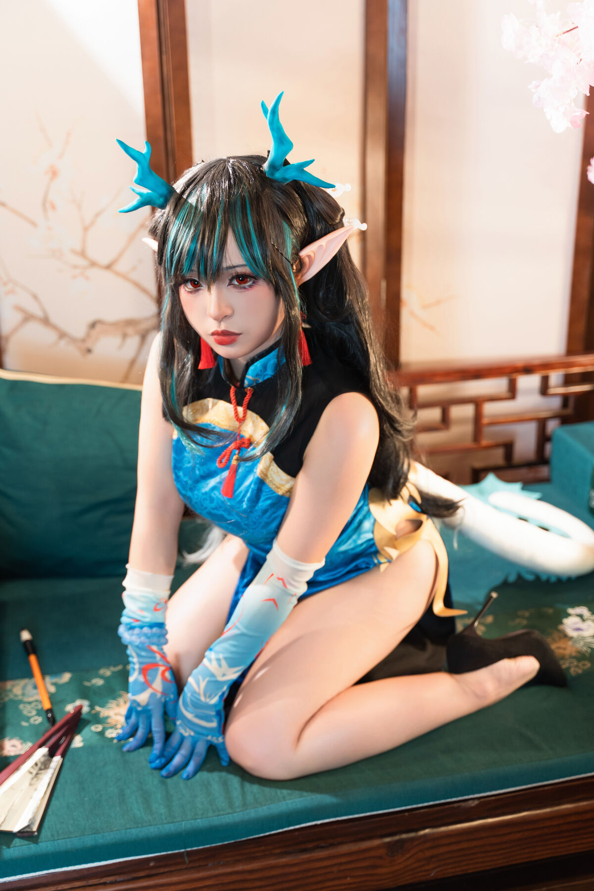 Coser@小和甜酒 And 橙风千雅 明日方舟年夕旗袍双人御守 Part2 0037 4753243591.jpg