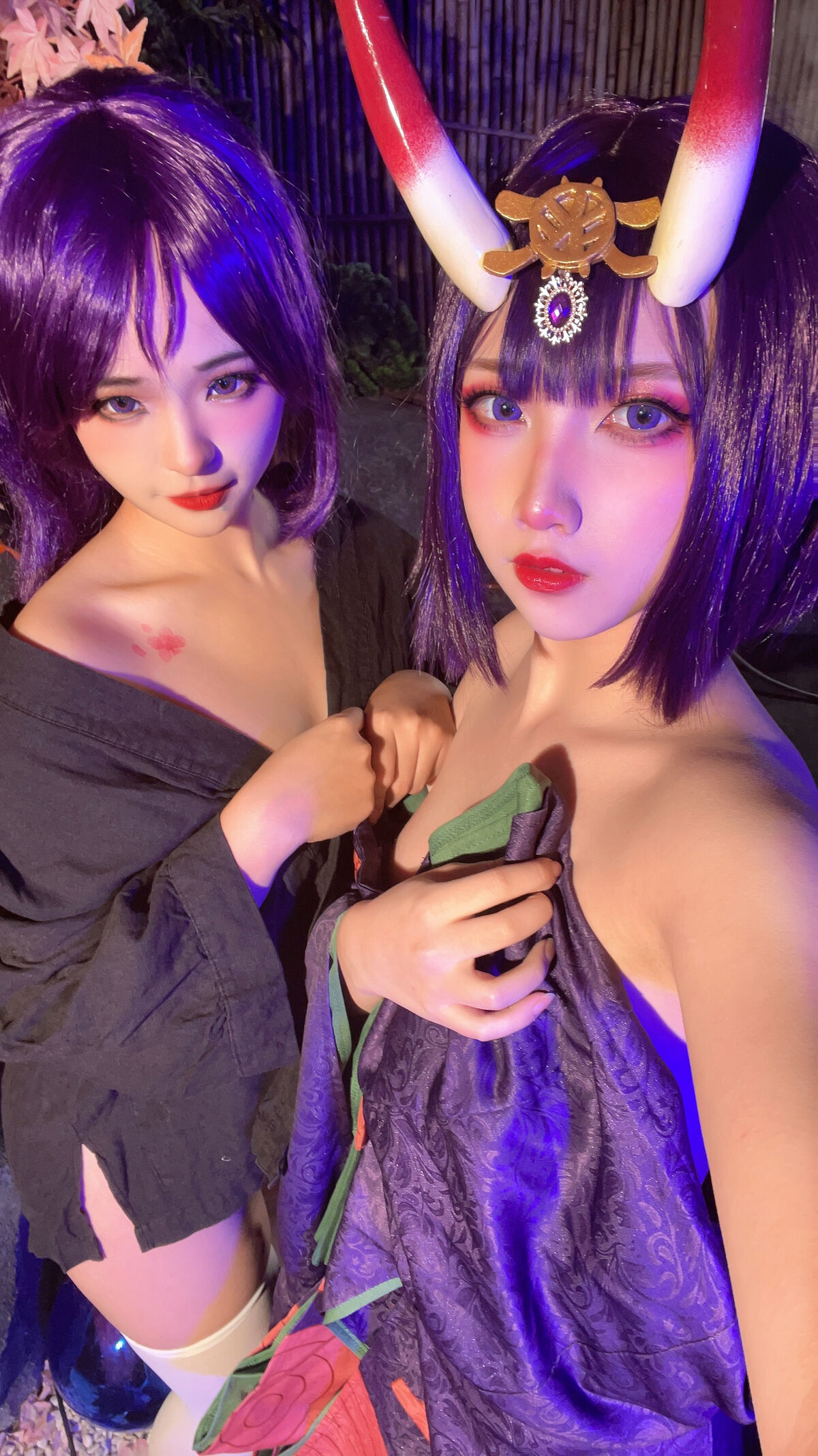 Coser@小和甜酒 And 阿呀 温泉酒吞奶光双人 Part3 0056 8809466978.jpg