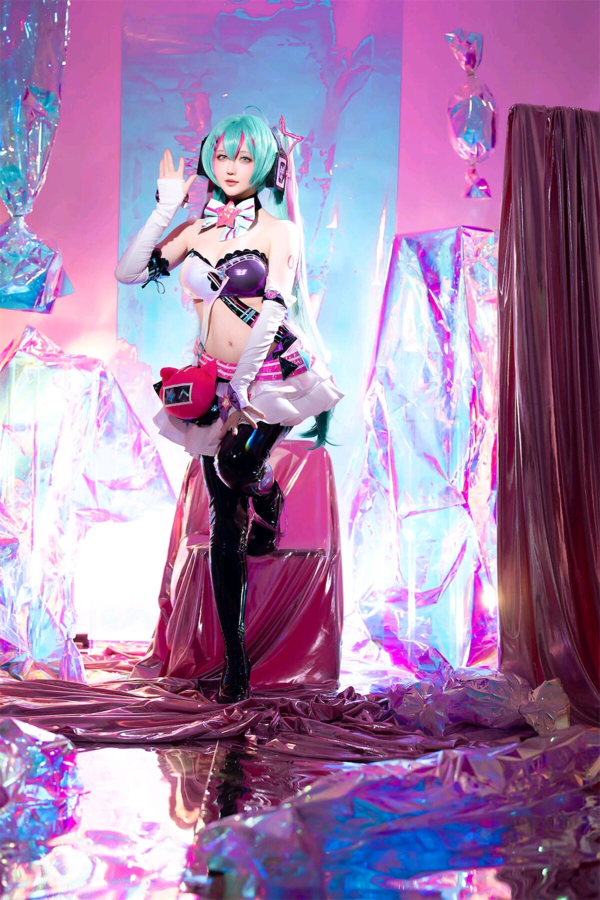 Coser@星之迟迟 Miku初音未来 喵斯快跑 0025 9343196404.jpg