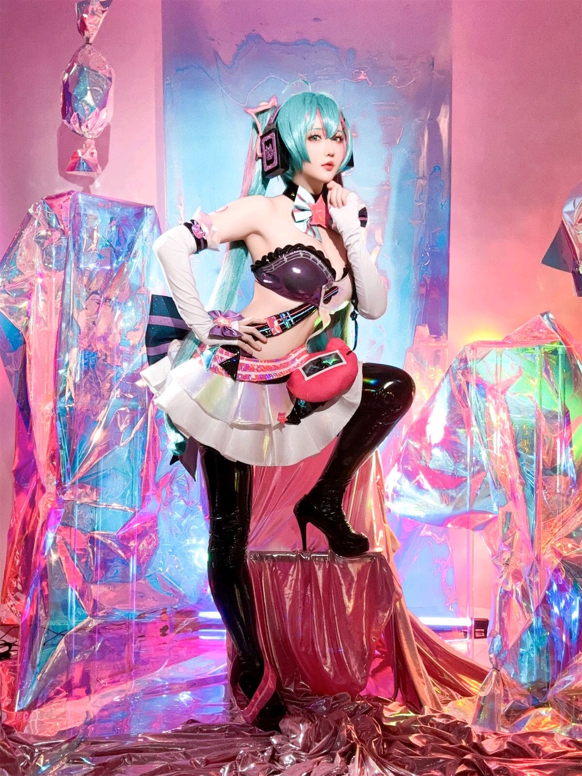 Coser@星之迟迟 Miku初音未来 喵斯快跑 0026 9459598179.jpg