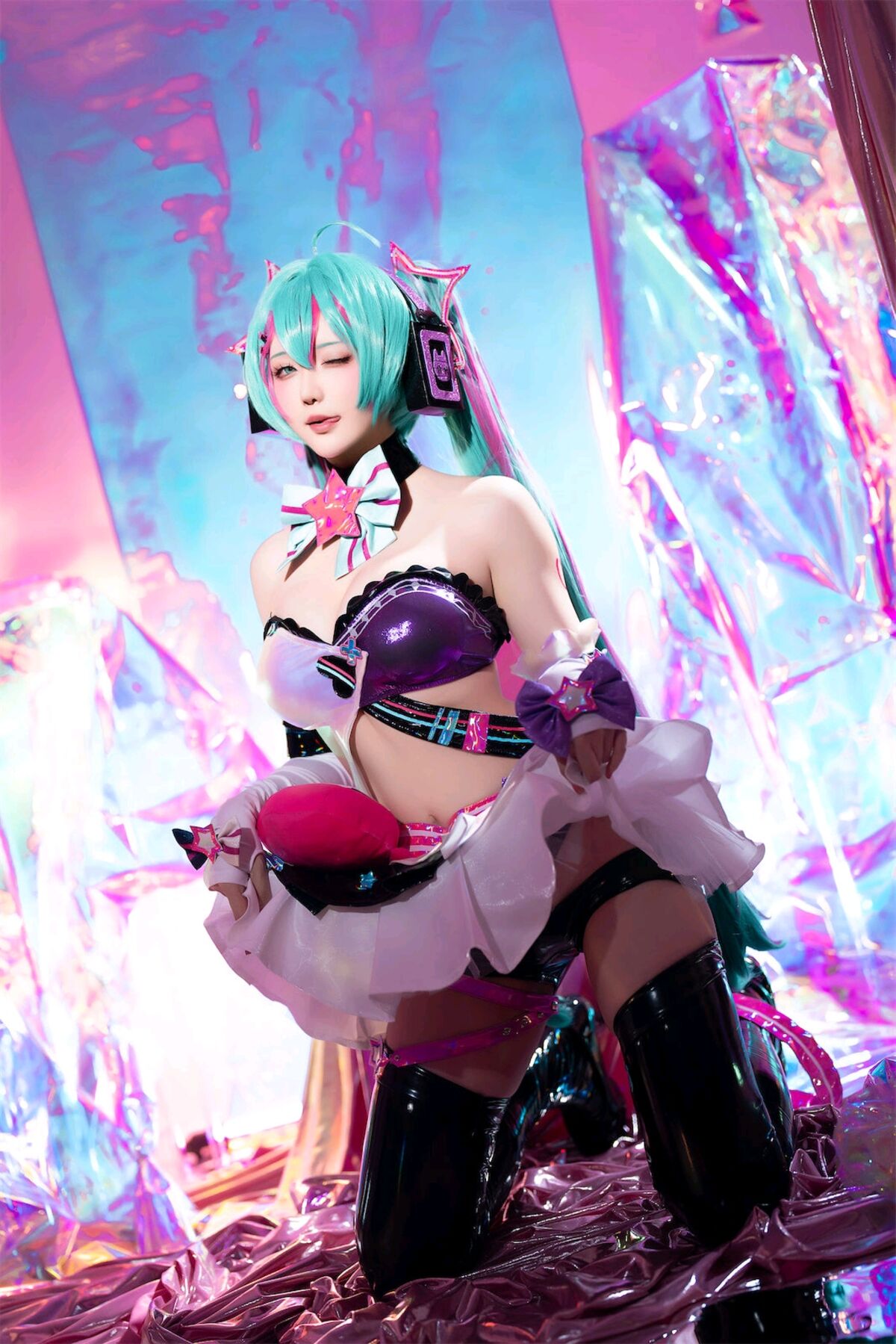 Coser@星之迟迟 Miku初音未来 喵斯快跑 0041 3034648675.jpg