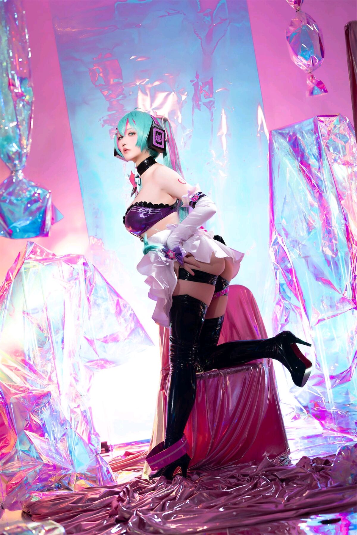 Coser@星之迟迟 Miku初音未来 喵斯快跑 0043 0883097353.jpg