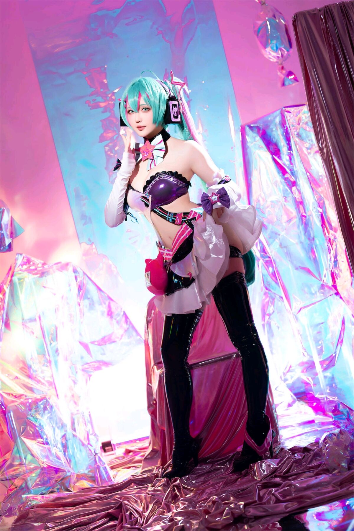 Coser@星之迟迟 Miku初音未来 喵斯快跑 0054 1320844508.jpg