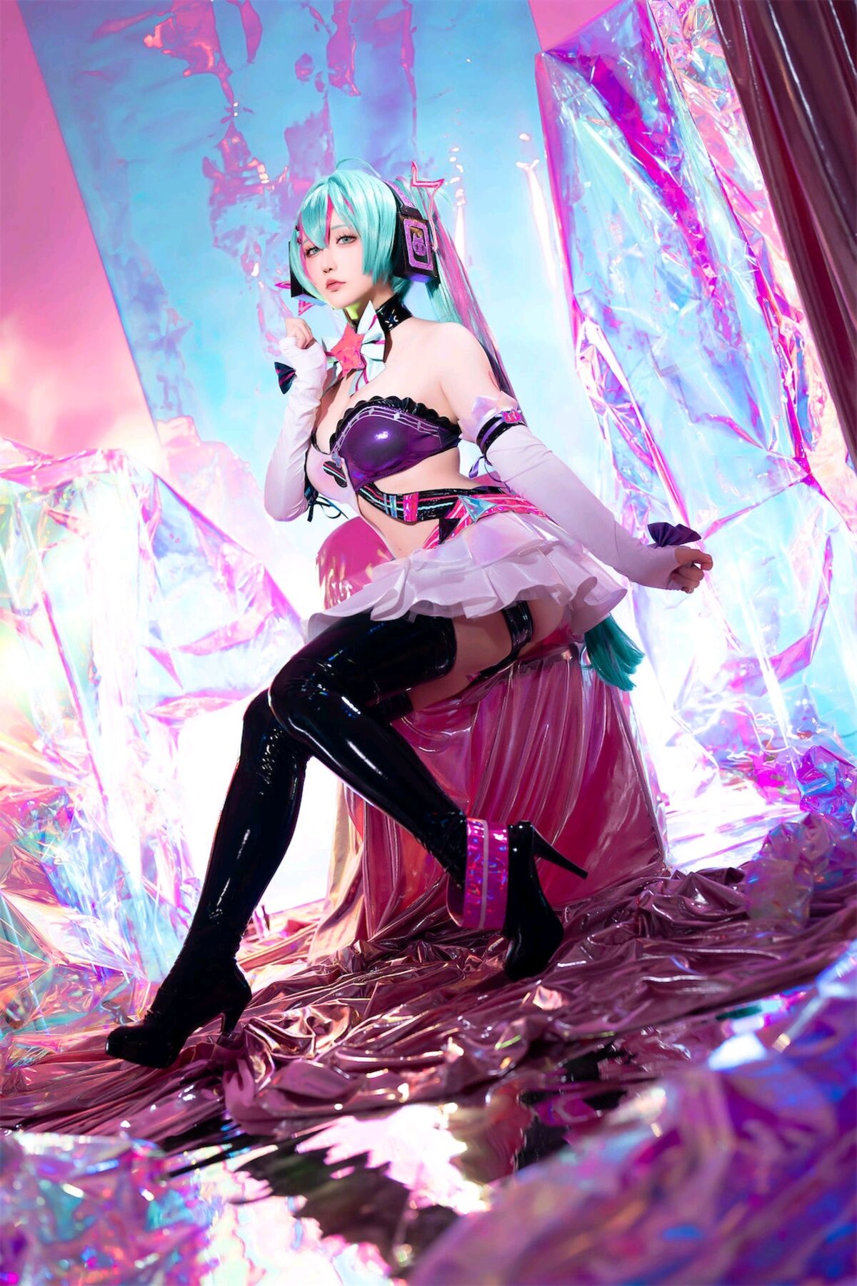 Coser@星之迟迟 Miku初音未来 喵斯快跑 0058 5795686590.jpg