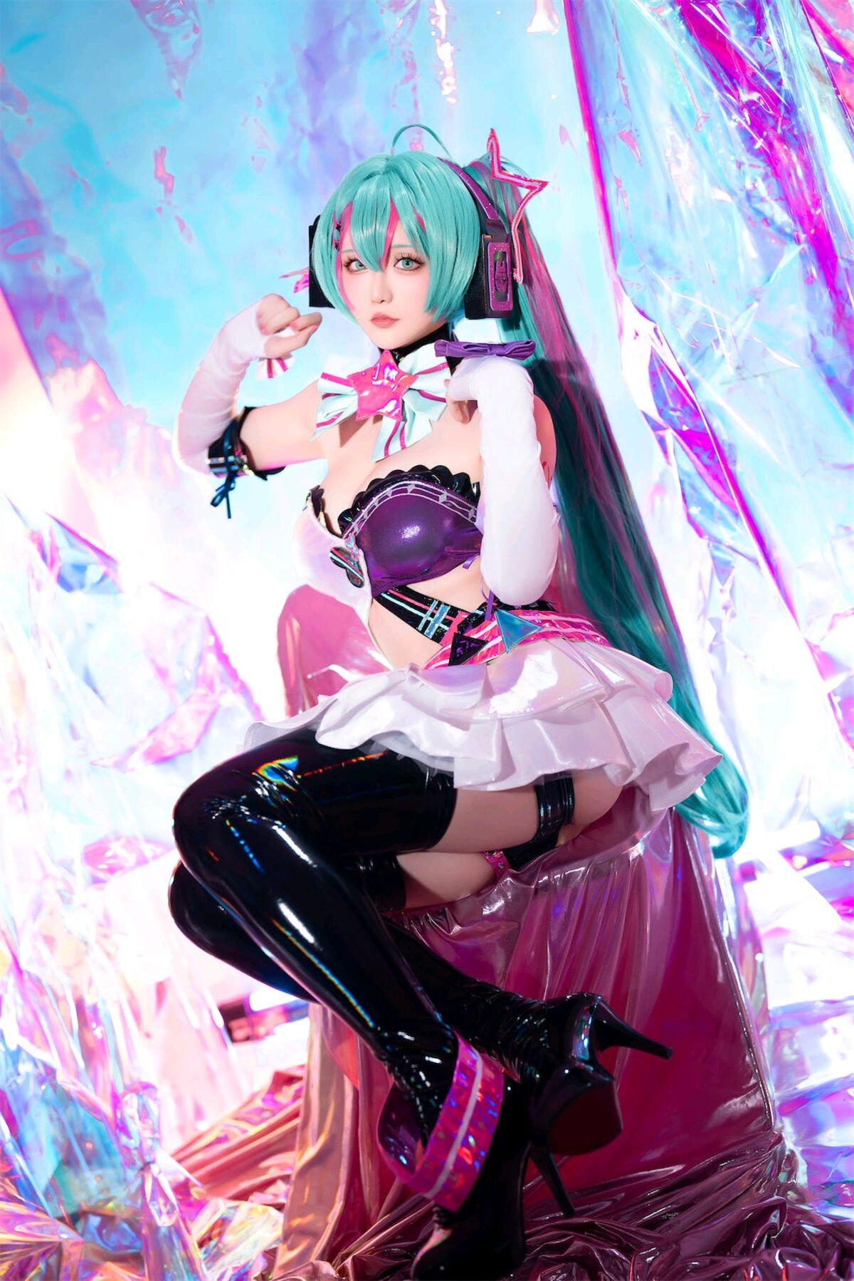 Coser@星之迟迟 Miku初音未来 喵斯快跑 0064 3702197205.jpg