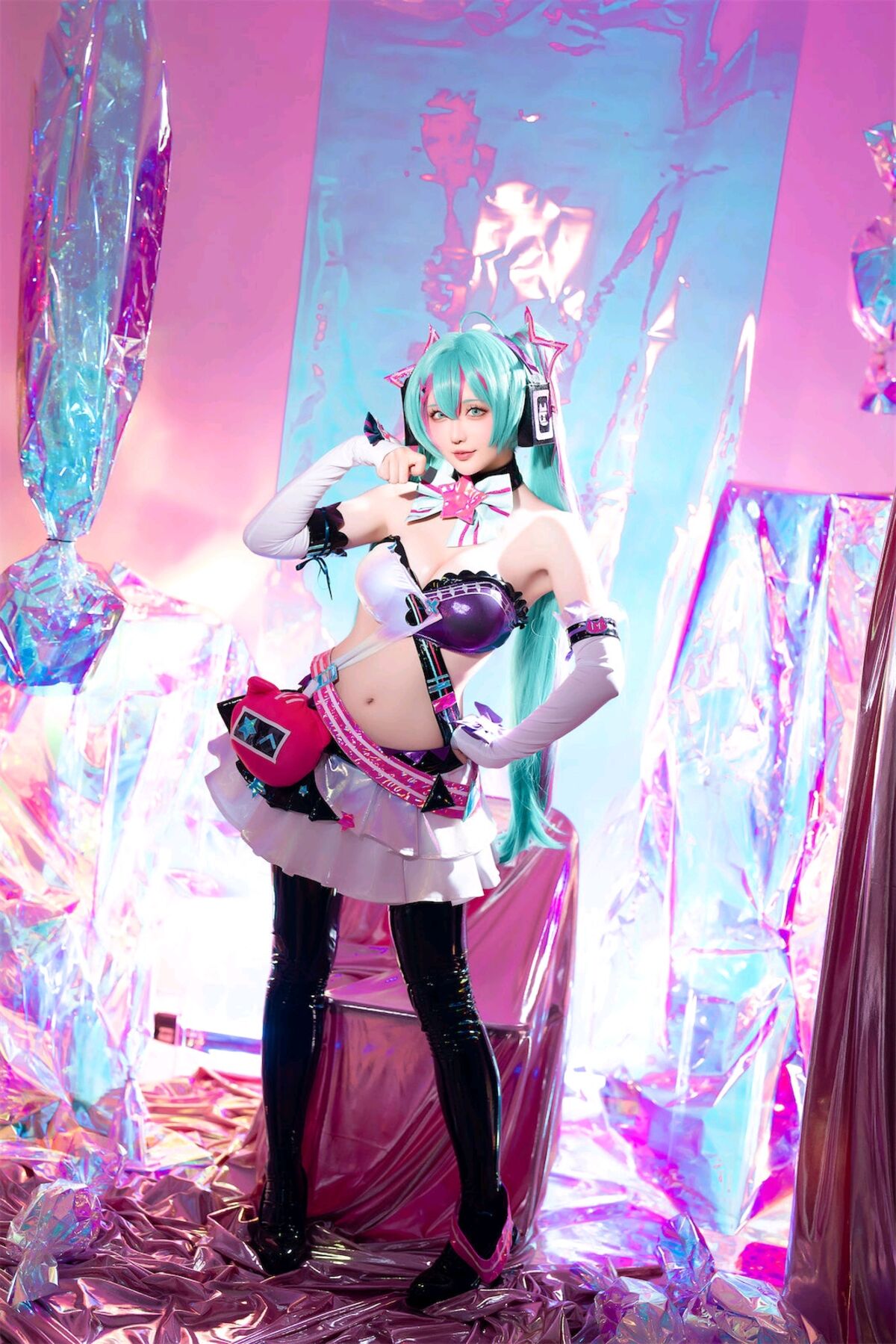 Coser@星之迟迟 Miku初音未来 喵斯快跑 0066 2994092242.jpg