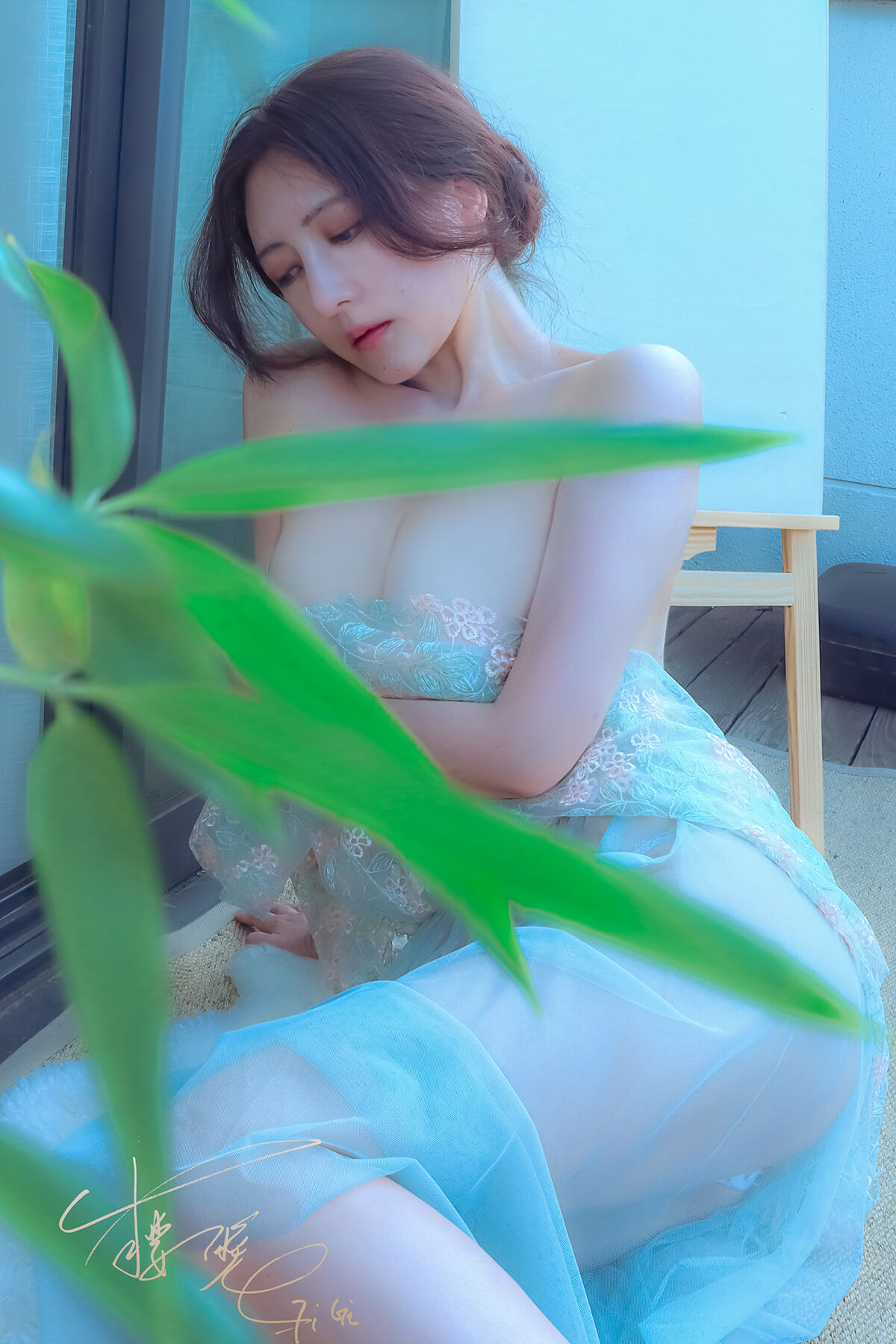 Coser@樱晚gigi – 蓝色梦幻